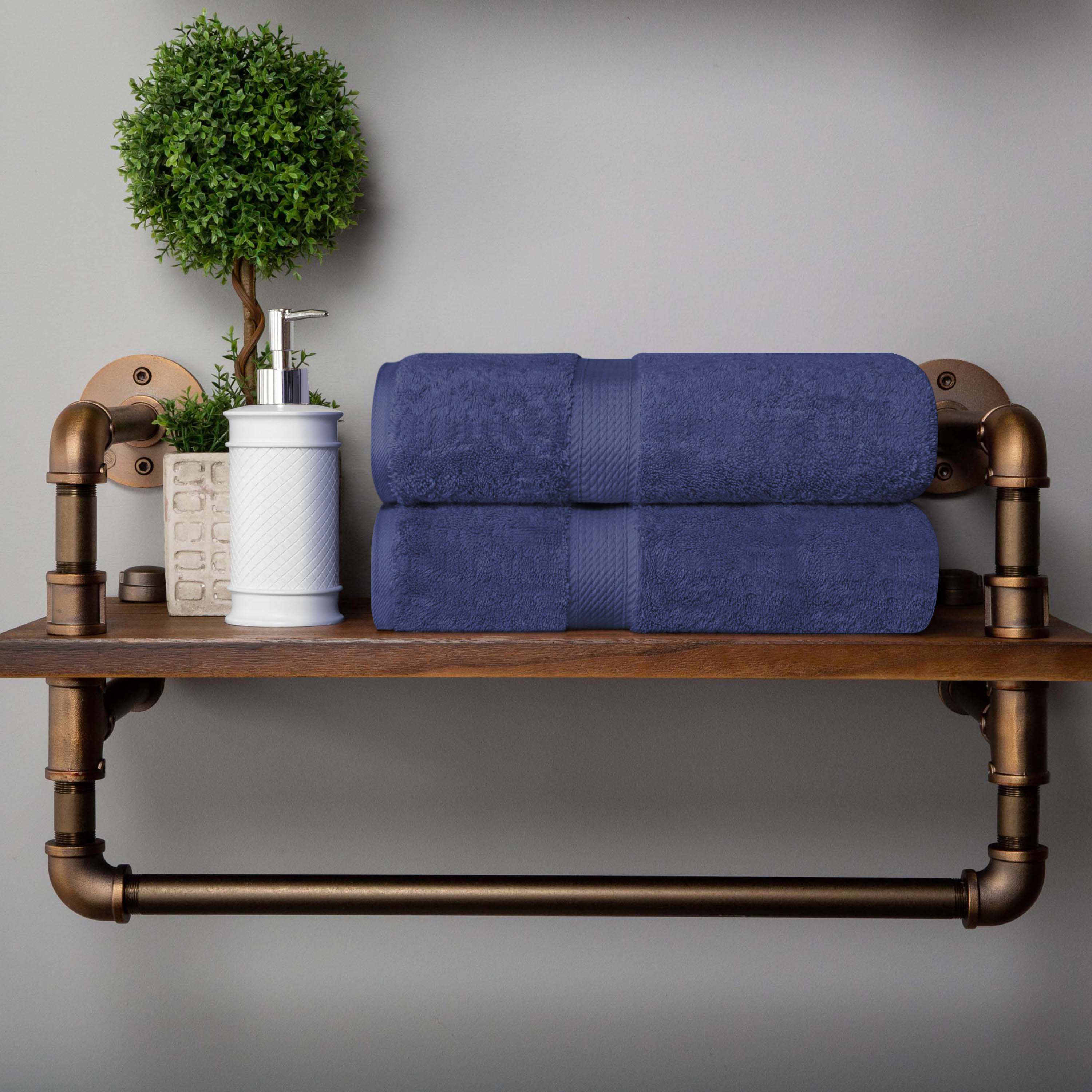 Madison Egyptian Cotton Pile 2 Piece Bath Towel Set - Omnigoodsstore