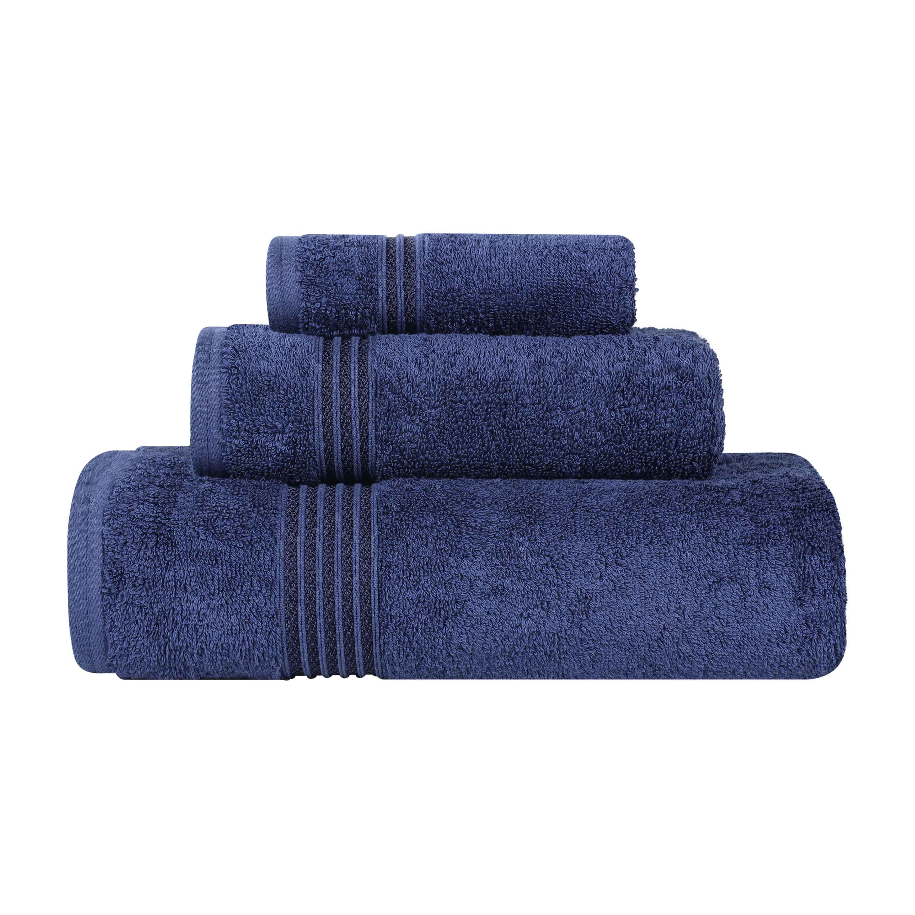 Egyptian Cotton Highly Absorbent Solid 3-Piece Ultra Soft Towel Set - Omnigoodsstore