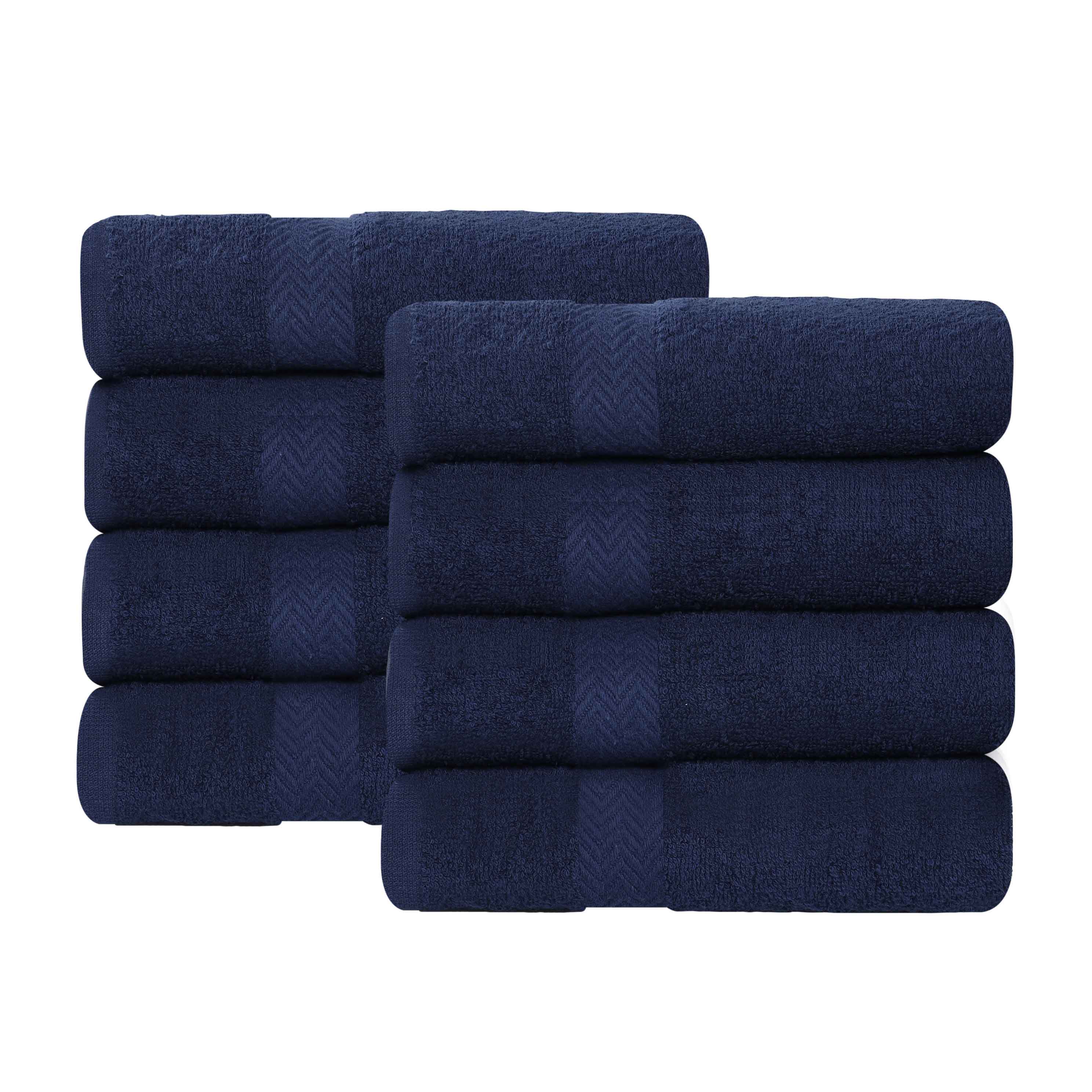 Franklin Cotton Eco Friendly 8 Piece Hand Towel Set - Omnigoodsstore