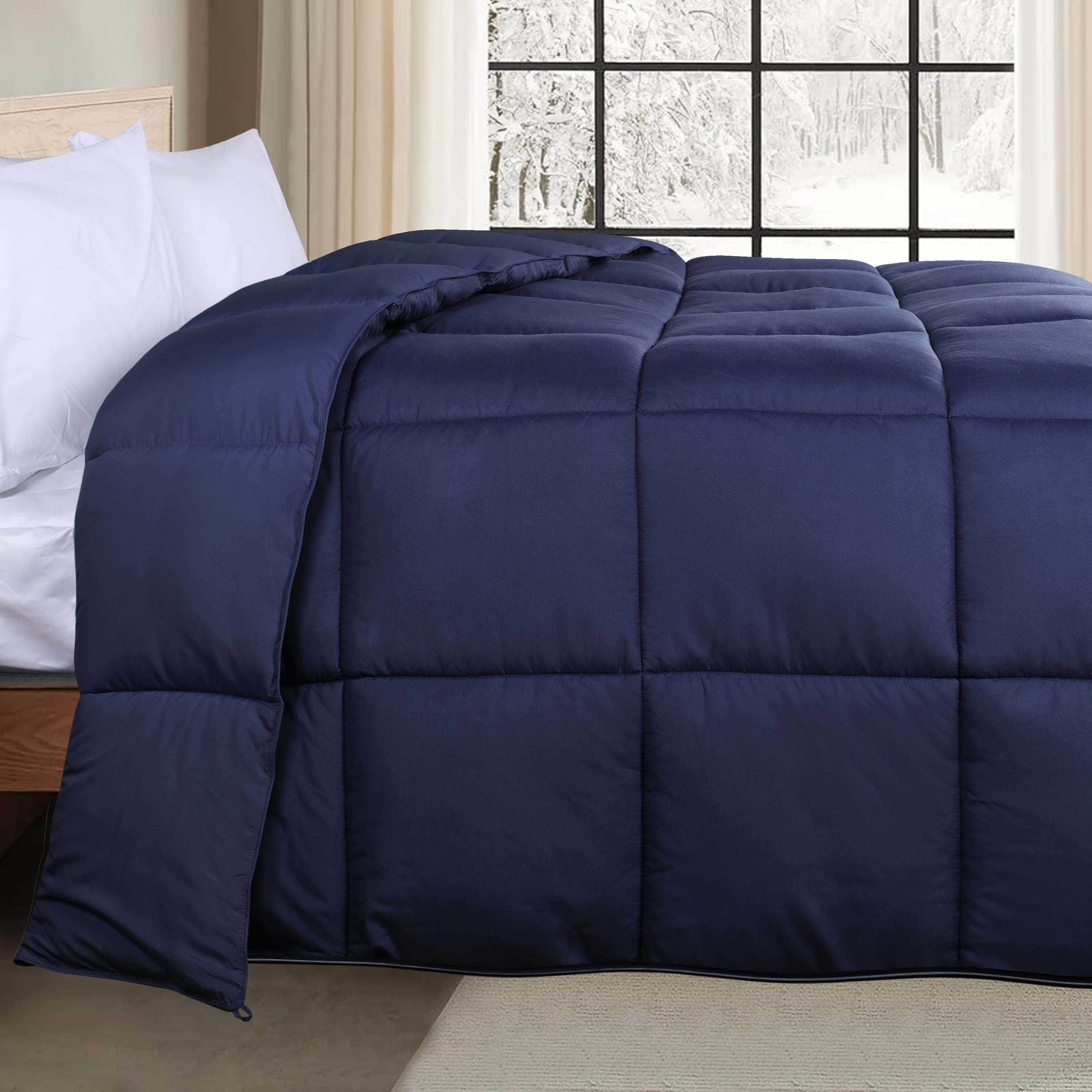 Brushed Microfiber Reversible Comforter - Omnigoodsstore