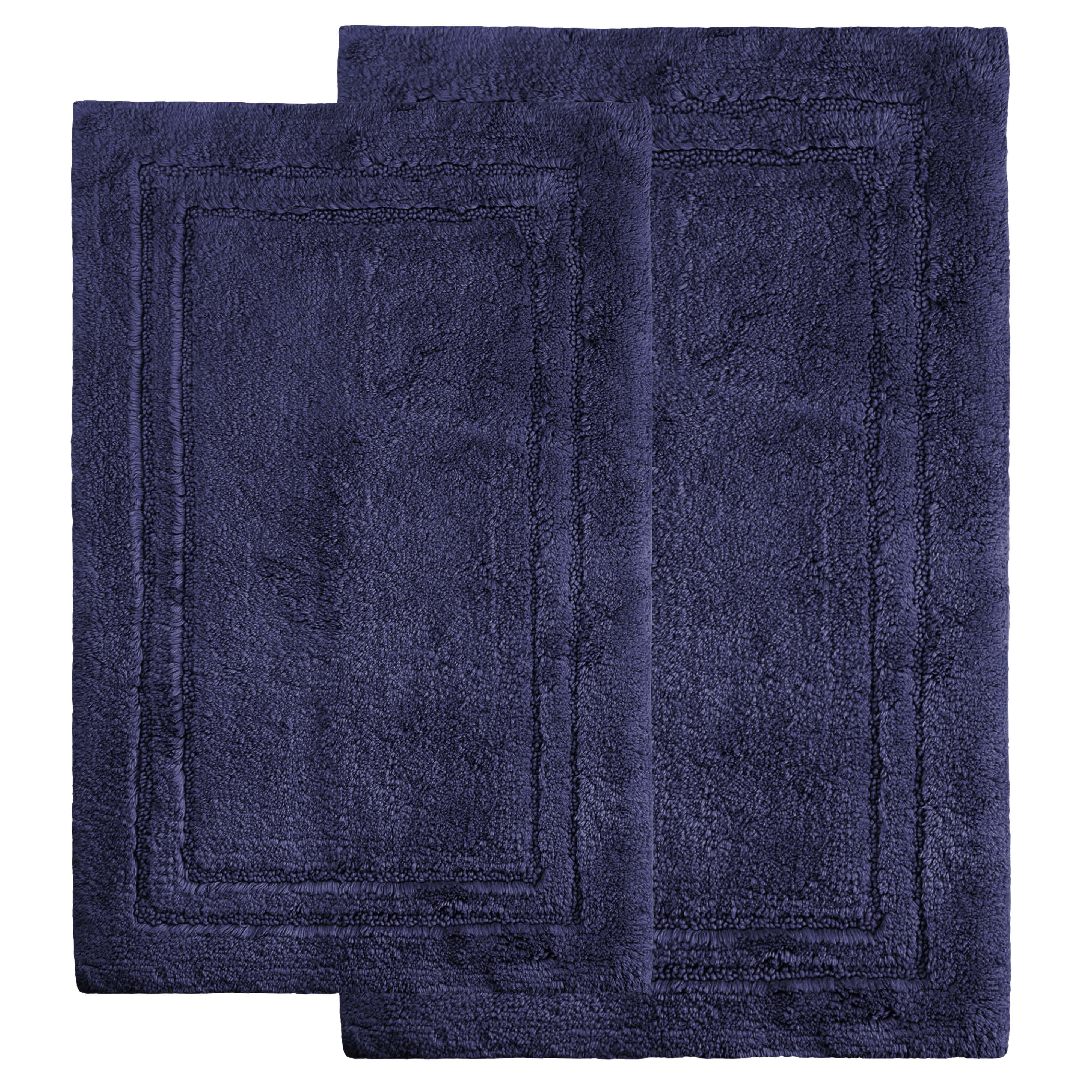 Cotton Non Slip 2 Piece Bath Rug Set - Omnigoodsstore