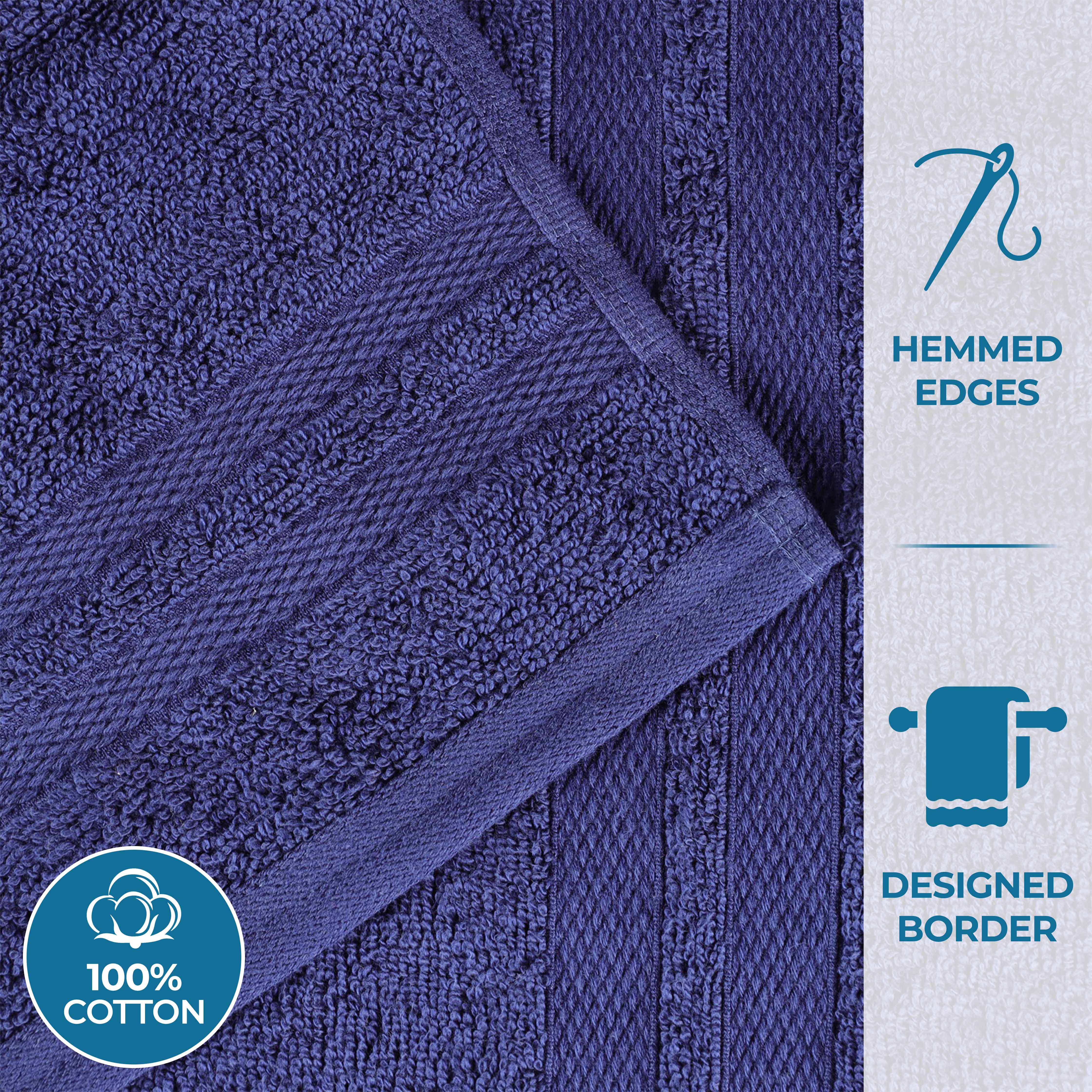 Cotton Ultra Soft 6 Piece Solid Towel Set - Omnigoodsstore