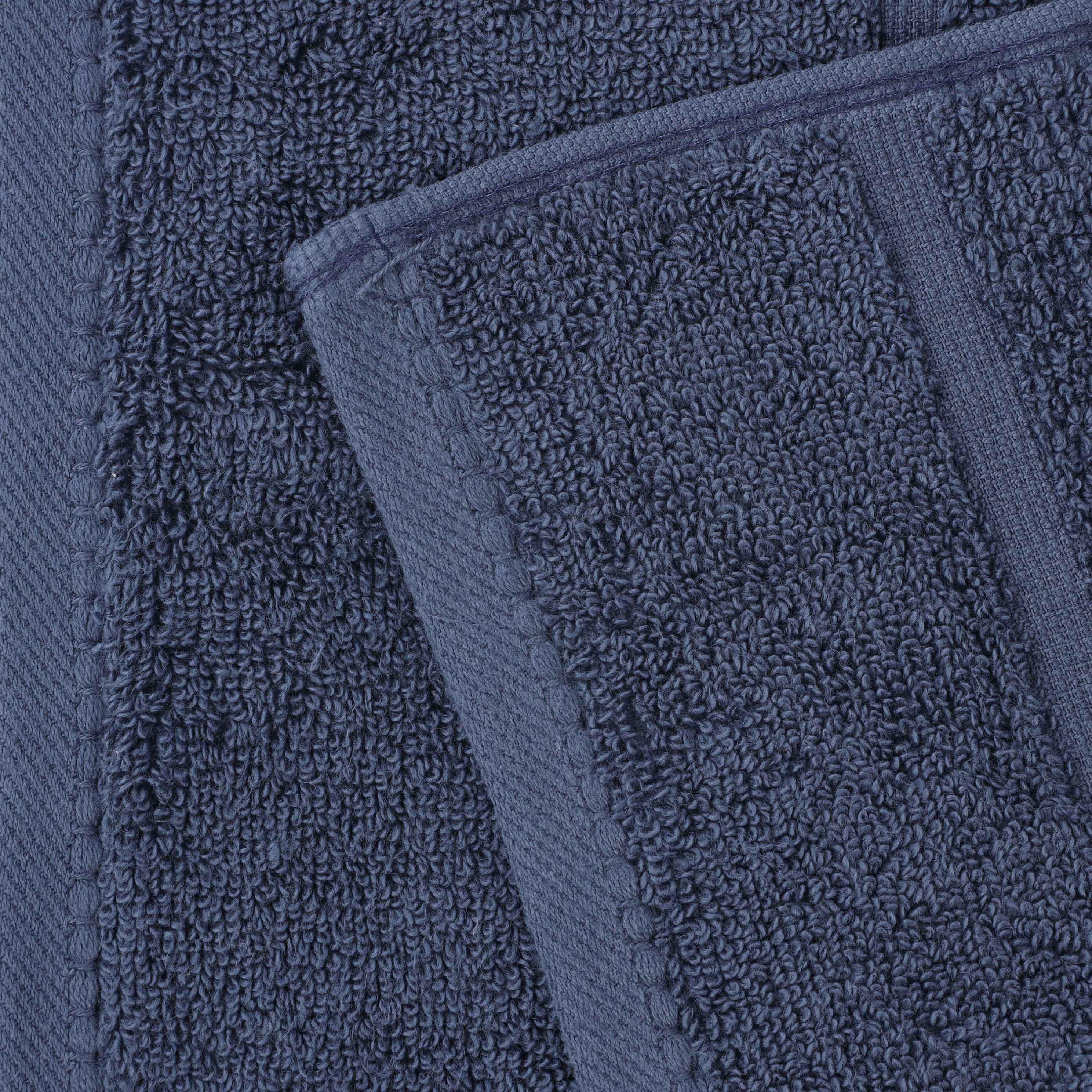 Mile Smart Twist Cotton Solid Broad Border Bath Sheets, Set of 2 - Omnigoodsstore