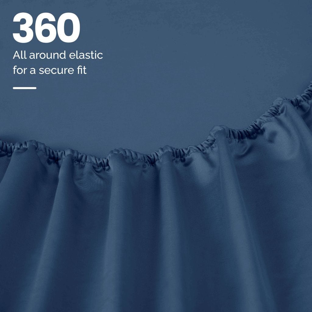 1200 Thread Count Egyptian Cotton Deep Pocket Sheet Set - Omnigoodsstore