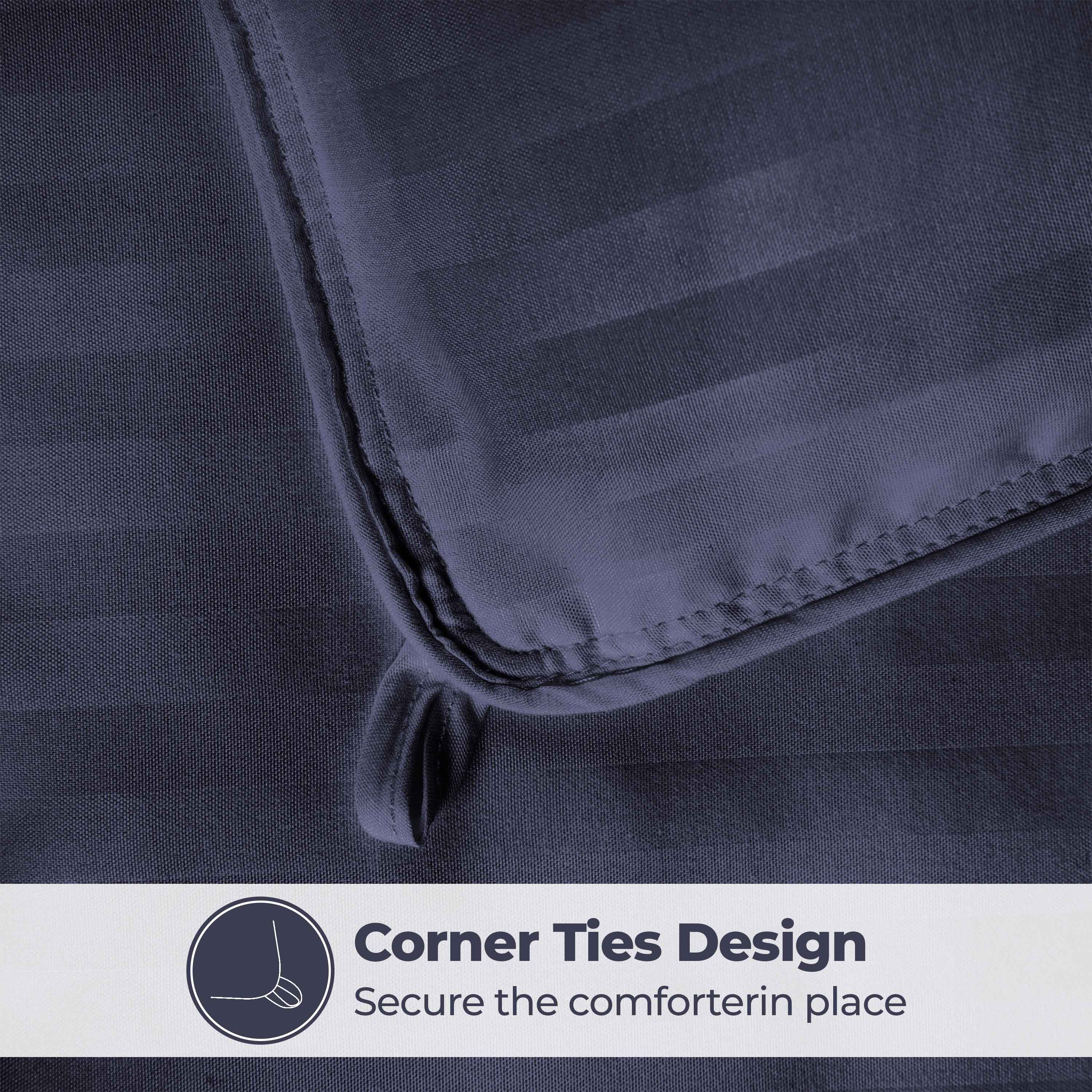 Reversible Striped Down Alternative Comforter - Omnigoodsstore