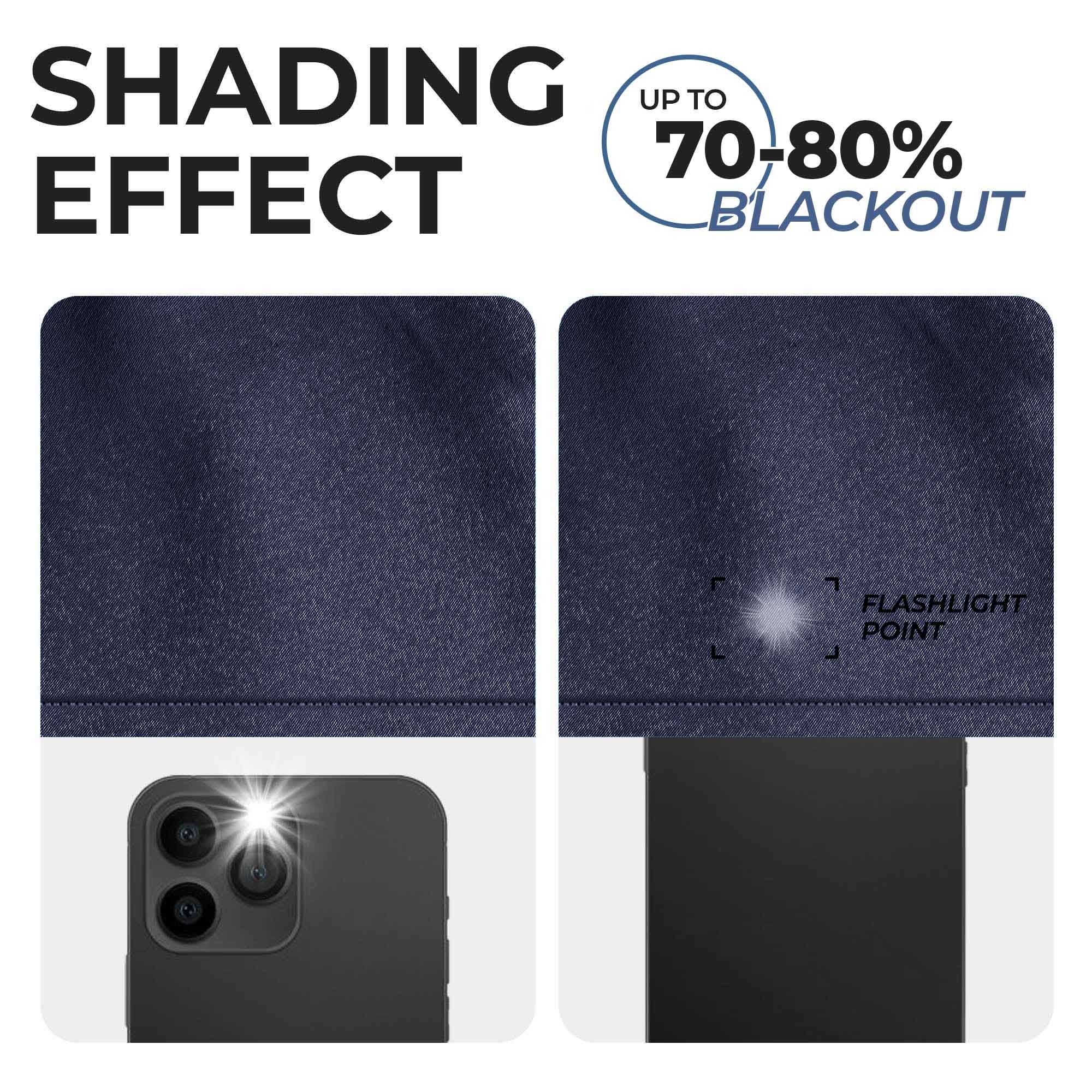 Linen Washable Room Darkening Blackout Curtain Panel Set - Omnigoodsstore