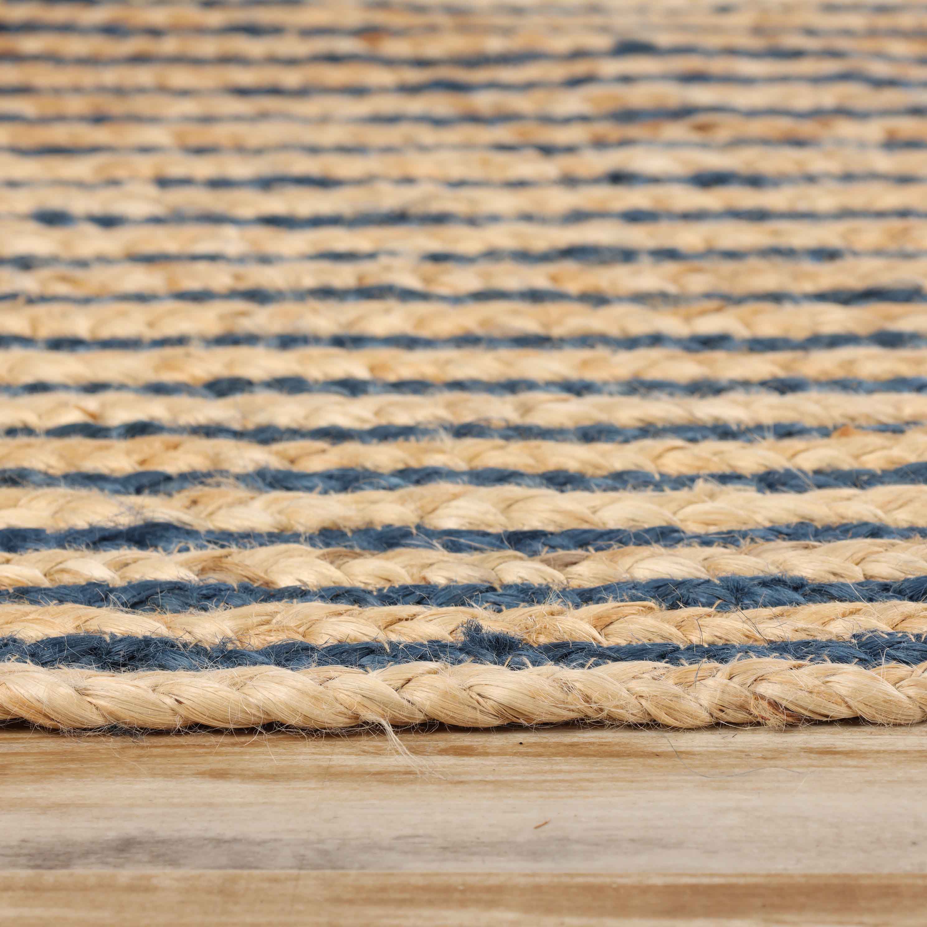 Braided Jute Reversible Handwoven Indoor Outdoor Area Rug - Omnigoodsstore