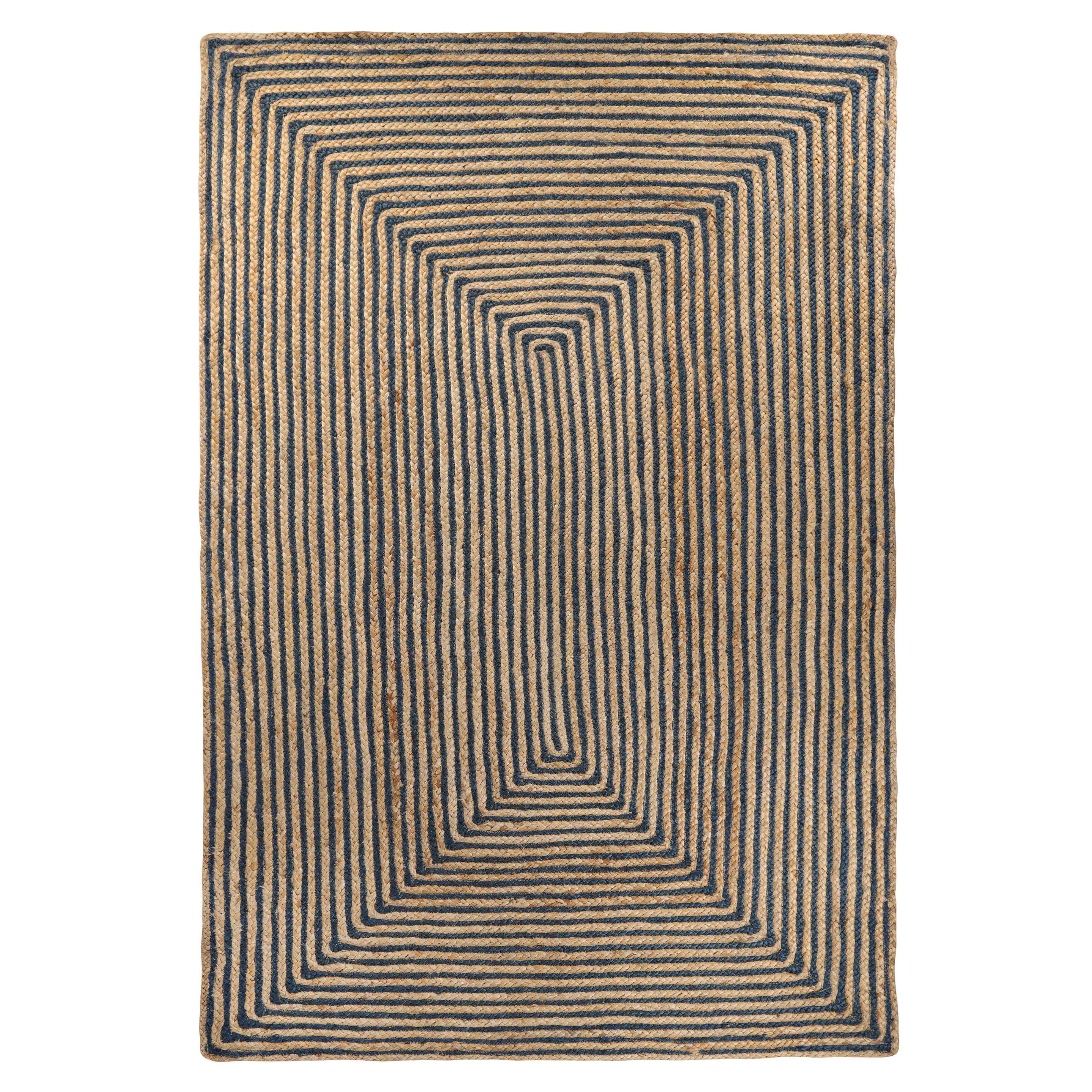 Braided Jute Reversible Handwoven Indoor Outdoor Area Rug - Omnigoodsstore