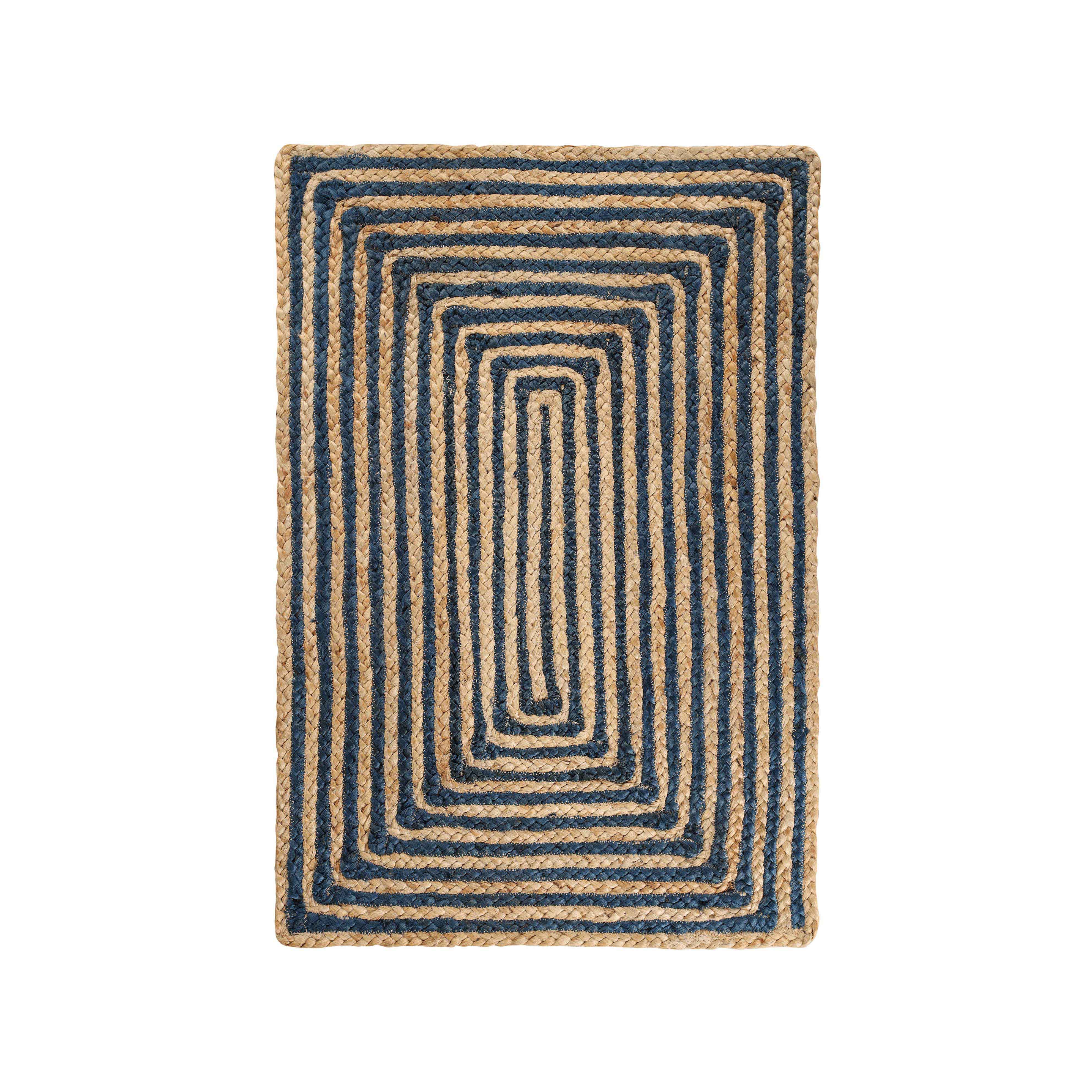 Braided Jute Reversible Handwoven Indoor Outdoor Area Rug - Omnigoodsstore