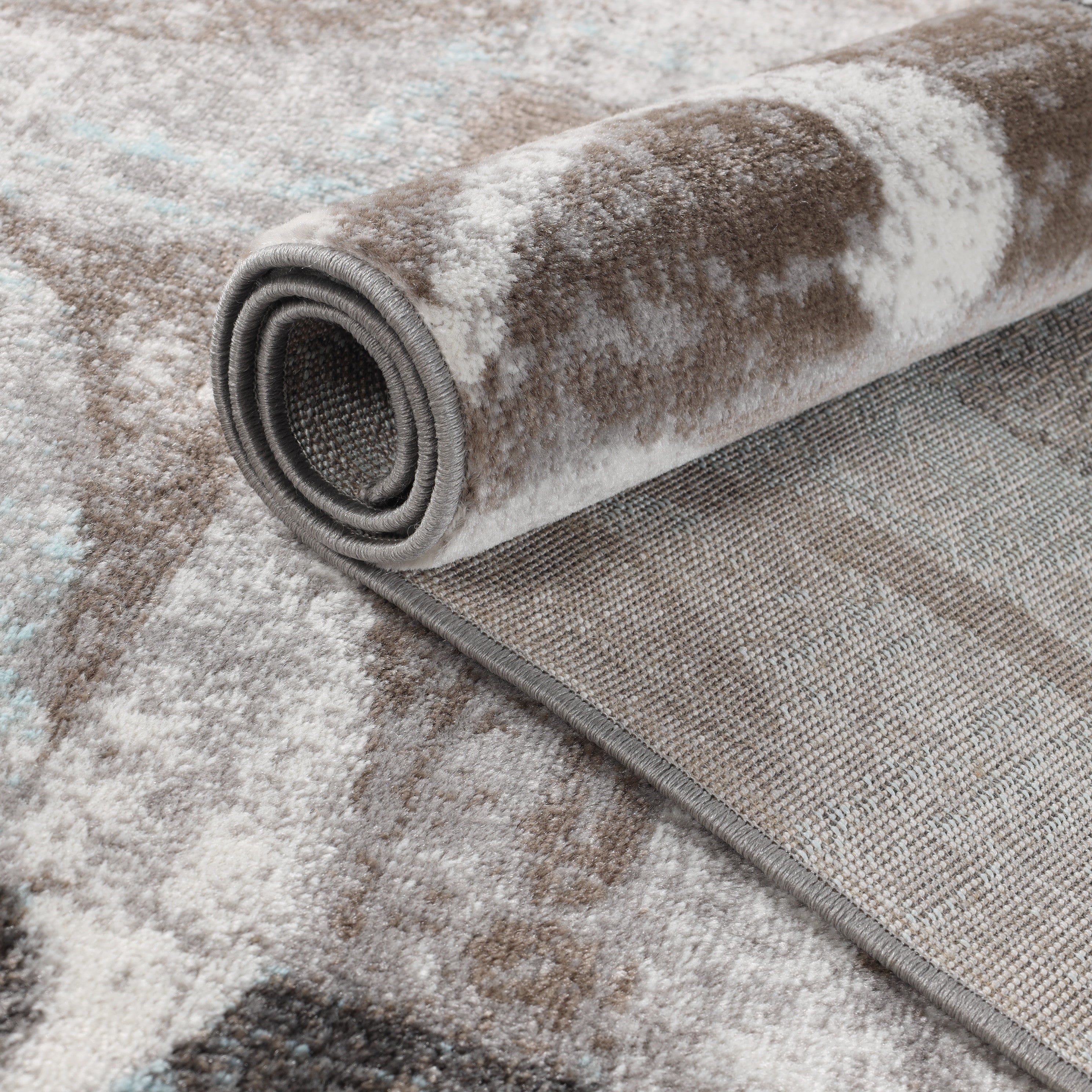 Pastiche Contemporary Floral Patchwork Indoor Area Rug or Runner Rug - Omnigoodsstore