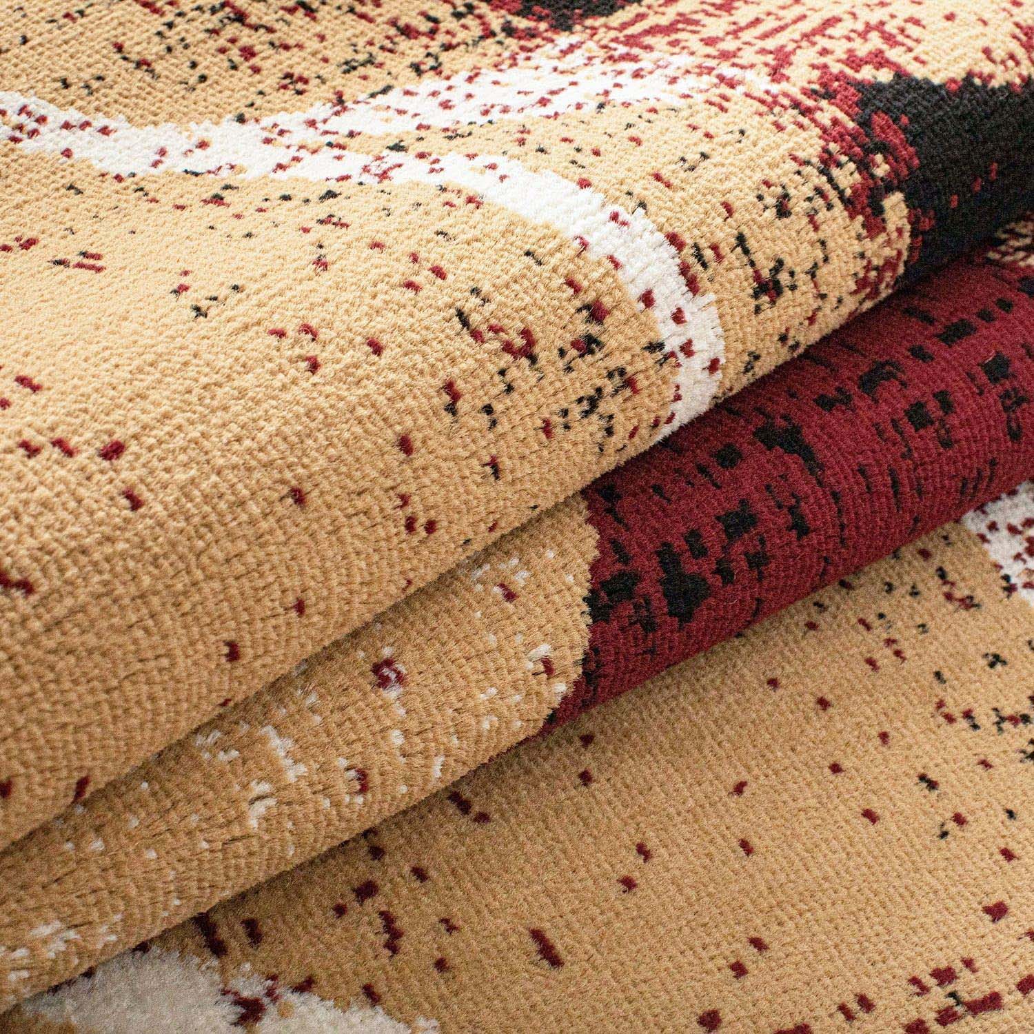 Pastiche Contemporary Floral Patchwork Indoor Area Rug or Runner Rug - Omnigoodsstore