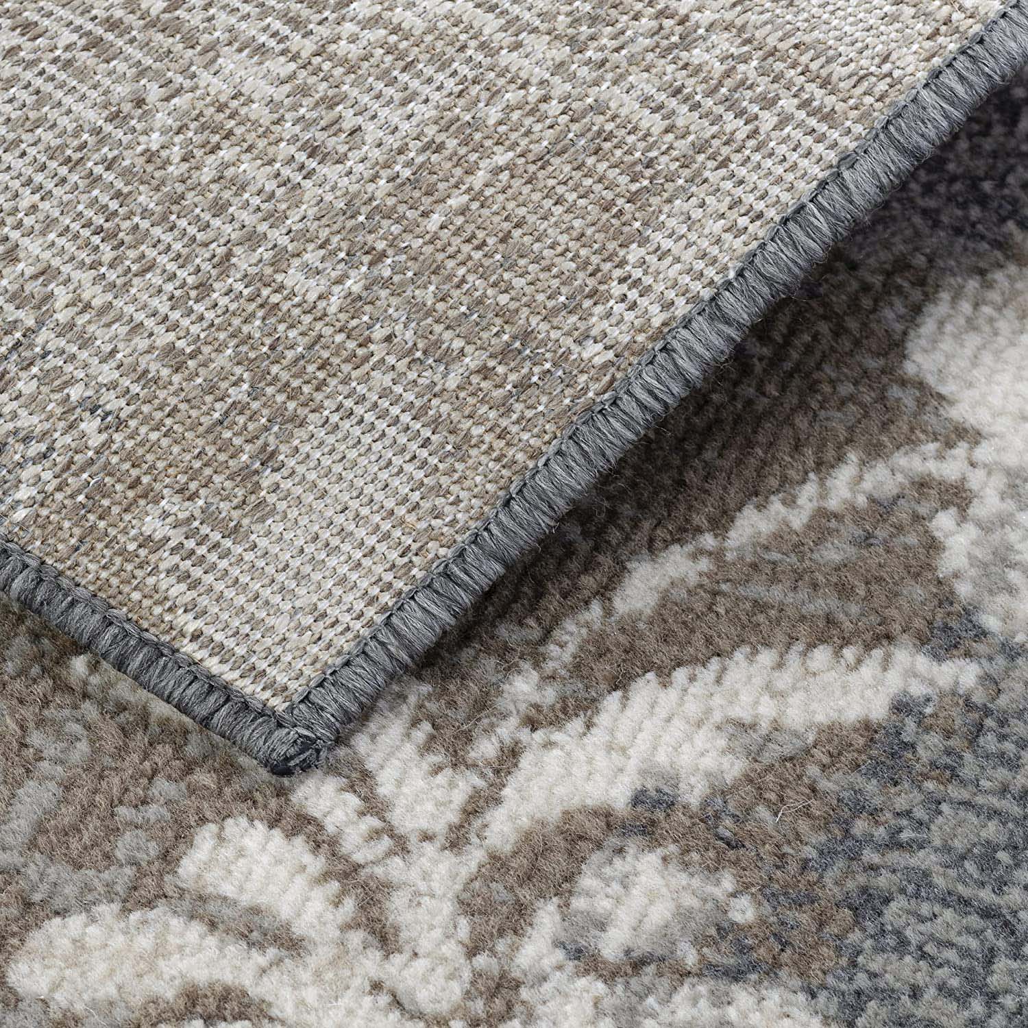 Pastiche Contemporary Floral Patchwork Indoor Area Rug or Runner Rug - Omnigoodsstore