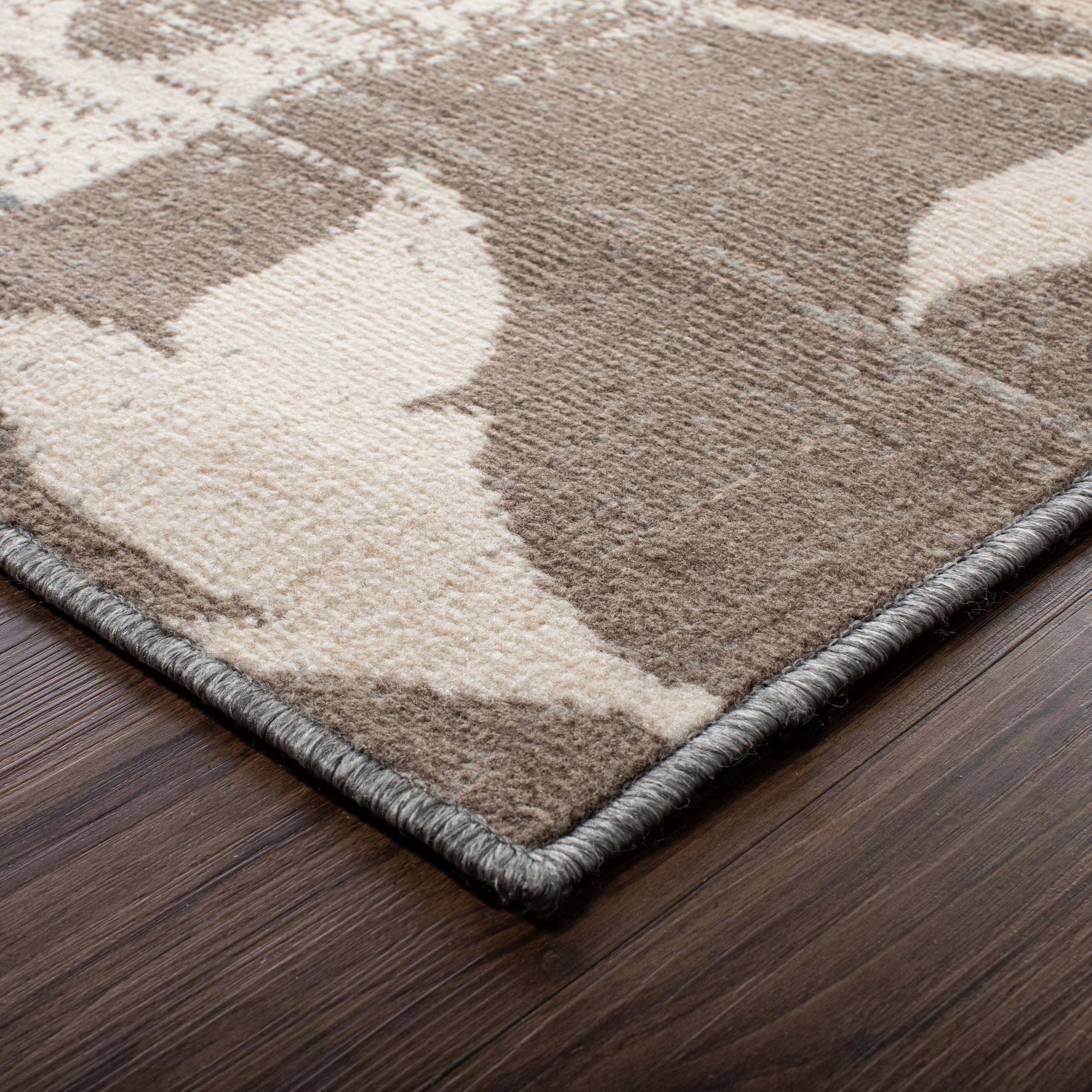 Pastiche Contemporary Floral Patchwork Indoor Area Rug or Runner Rug - Omnigoodsstore