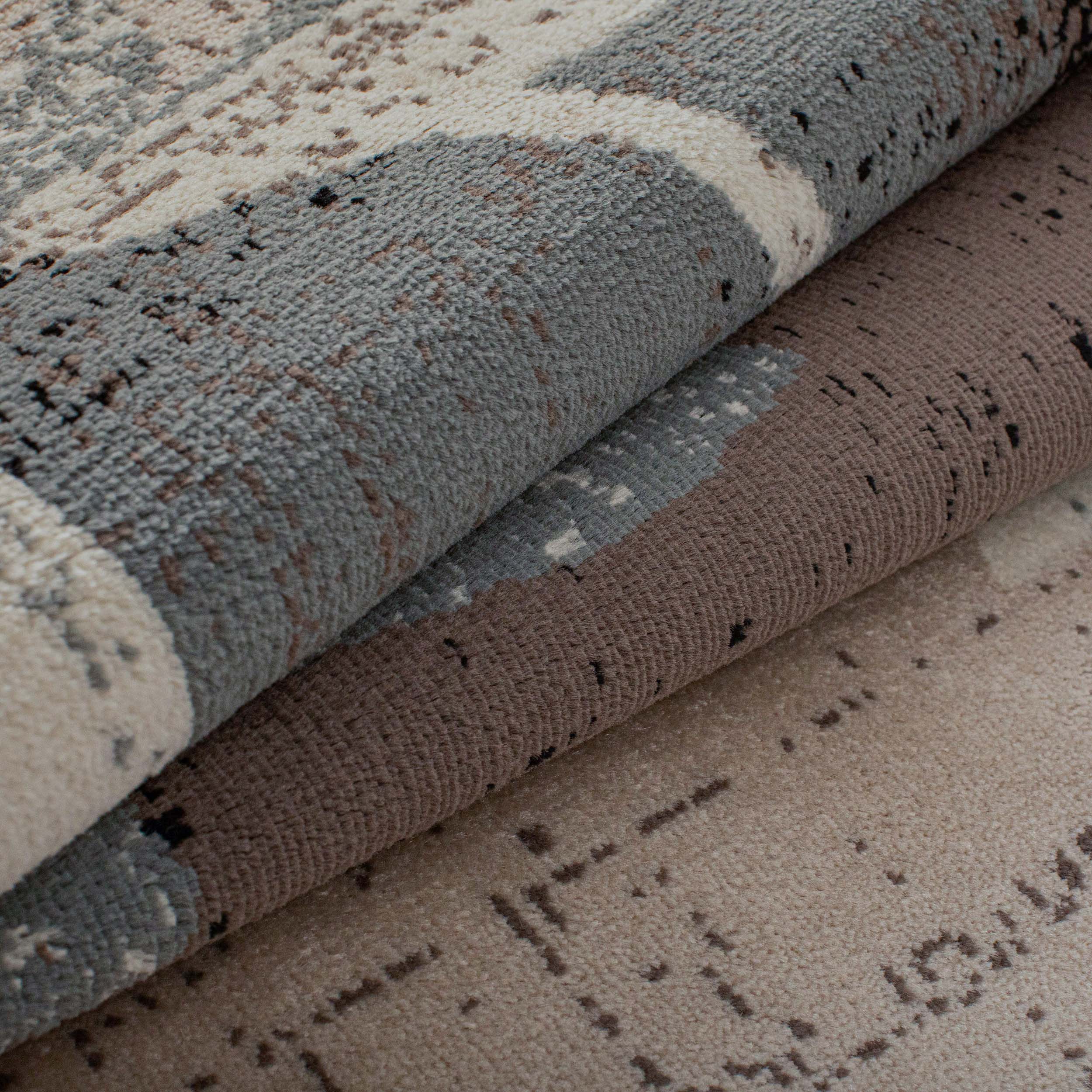 Pastiche Contemporary Floral Patchwork Indoor Area Rug or Runner Rug - Omnigoodsstore