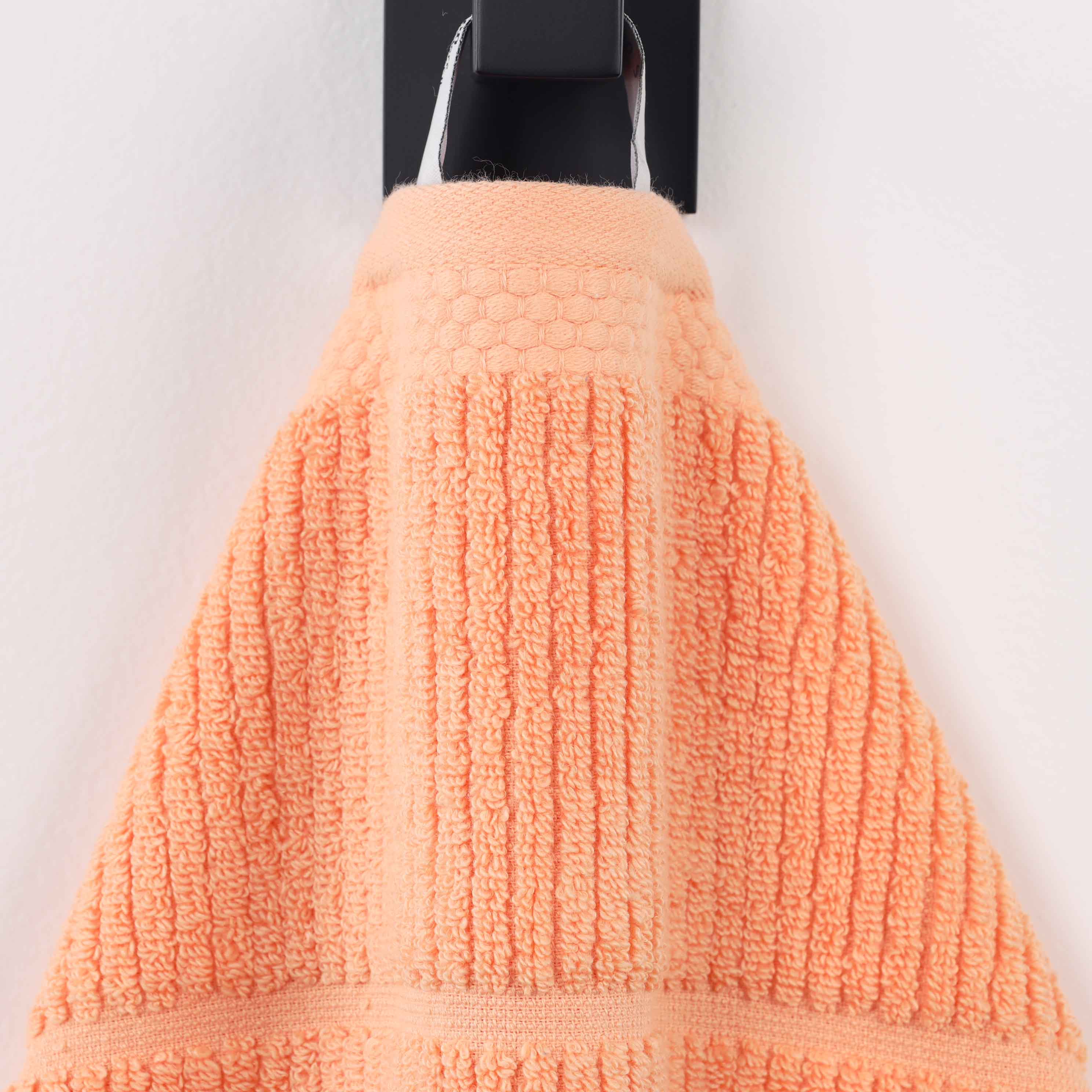 Milo Smart Twist Cotton Solid Ribbed Design 8 Piece Towel Set - Omnigoodsstore