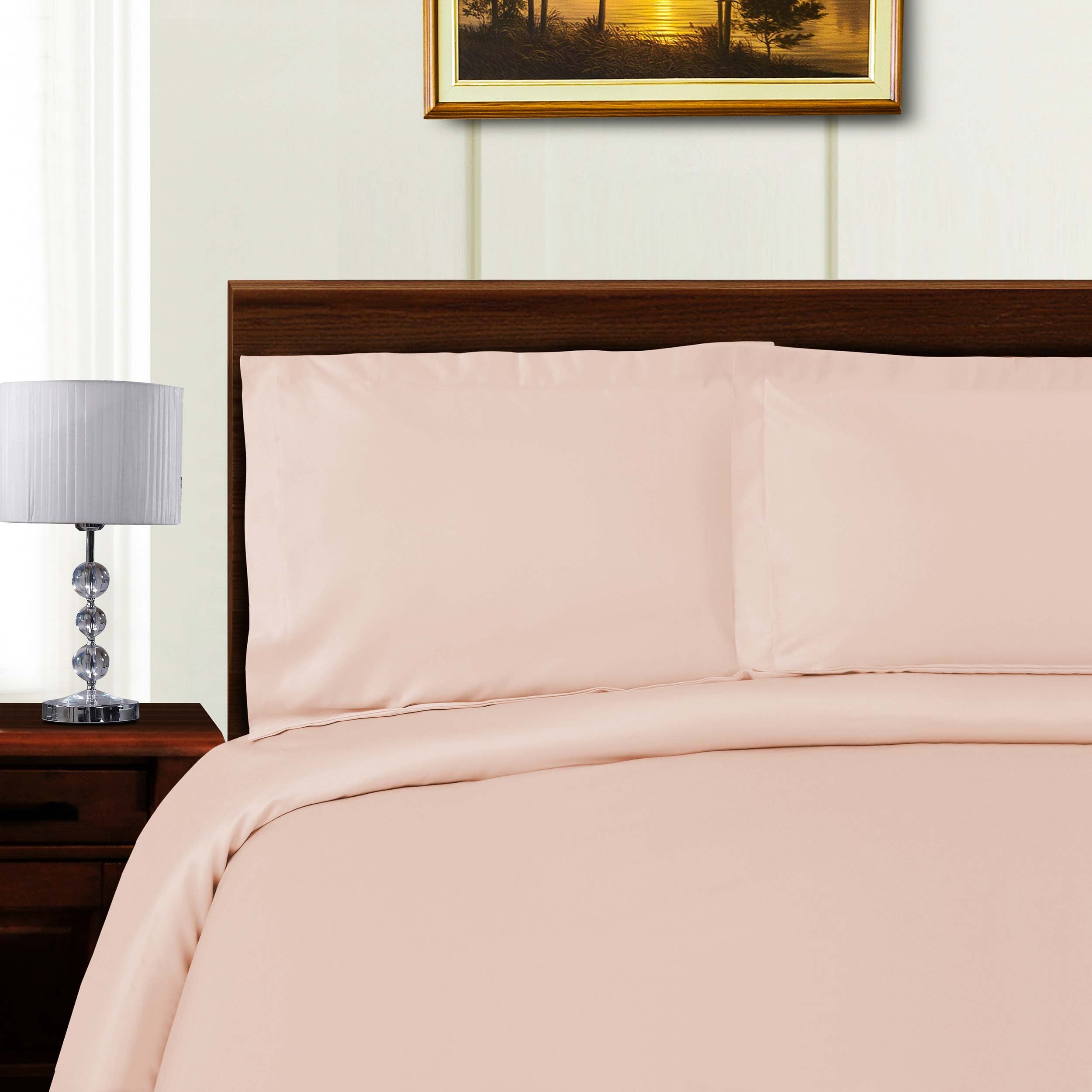 1000 Thread Count Wrinkle Resistant Solid Duvet Cover Set - Omnigoodsstore