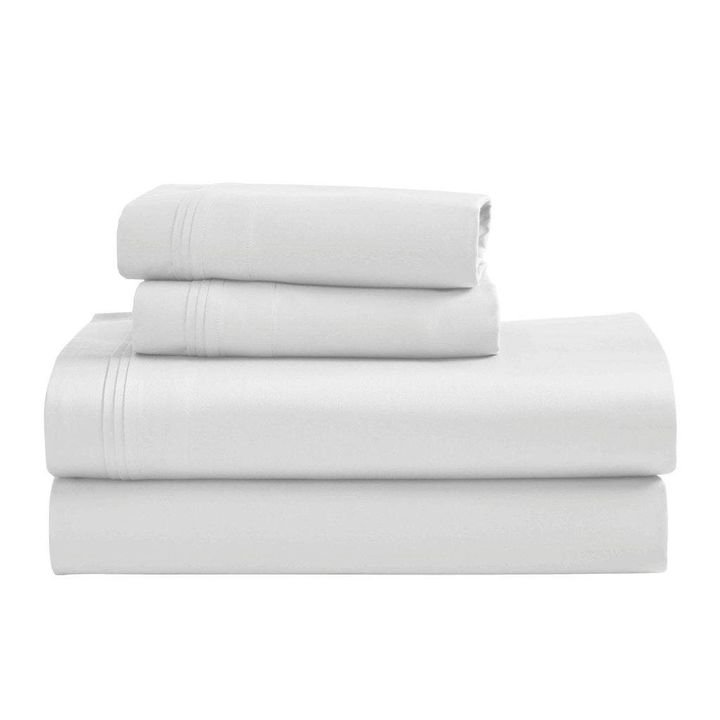 1000 Thread Count Egyptian Cotton Bed Sheet Set Olympic Queen - Omnigoodsstore