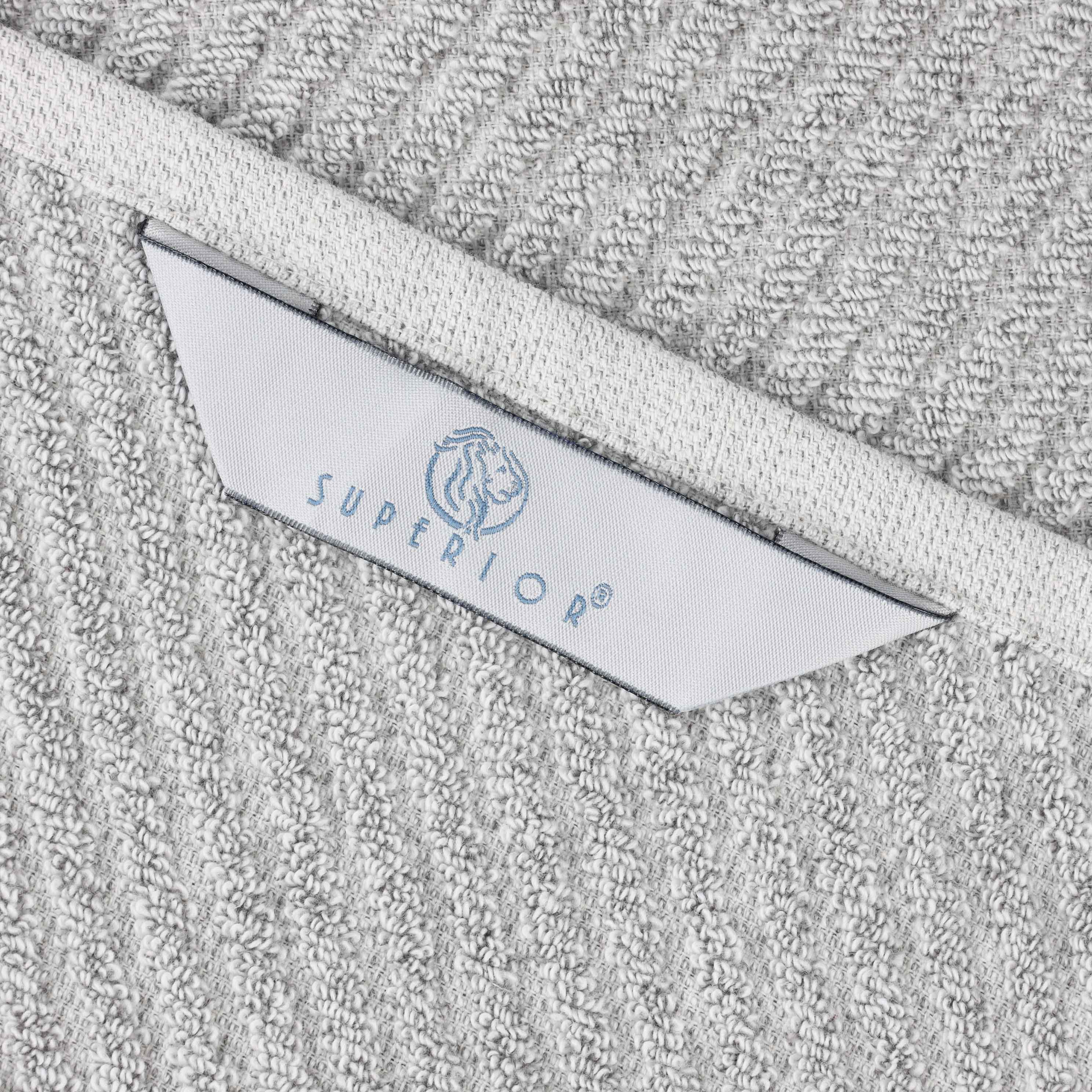 Amelia Cotton Blend Diagonal Stripes Face Towels, Set of 12 - Omnigoodsstore