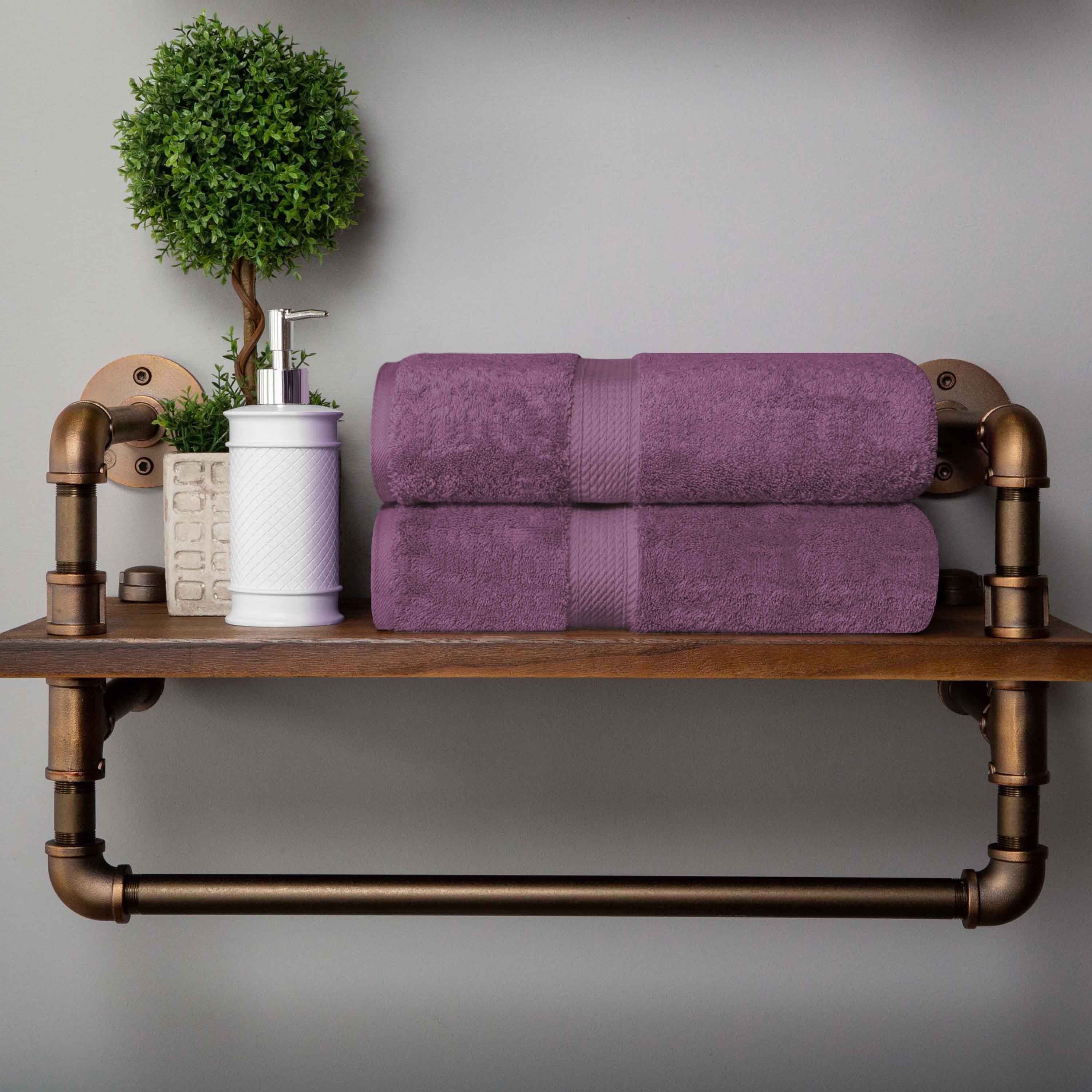 Madison Egyptian Cotton Pile 2 Piece Bath Towel Set - Omnigoodsstore