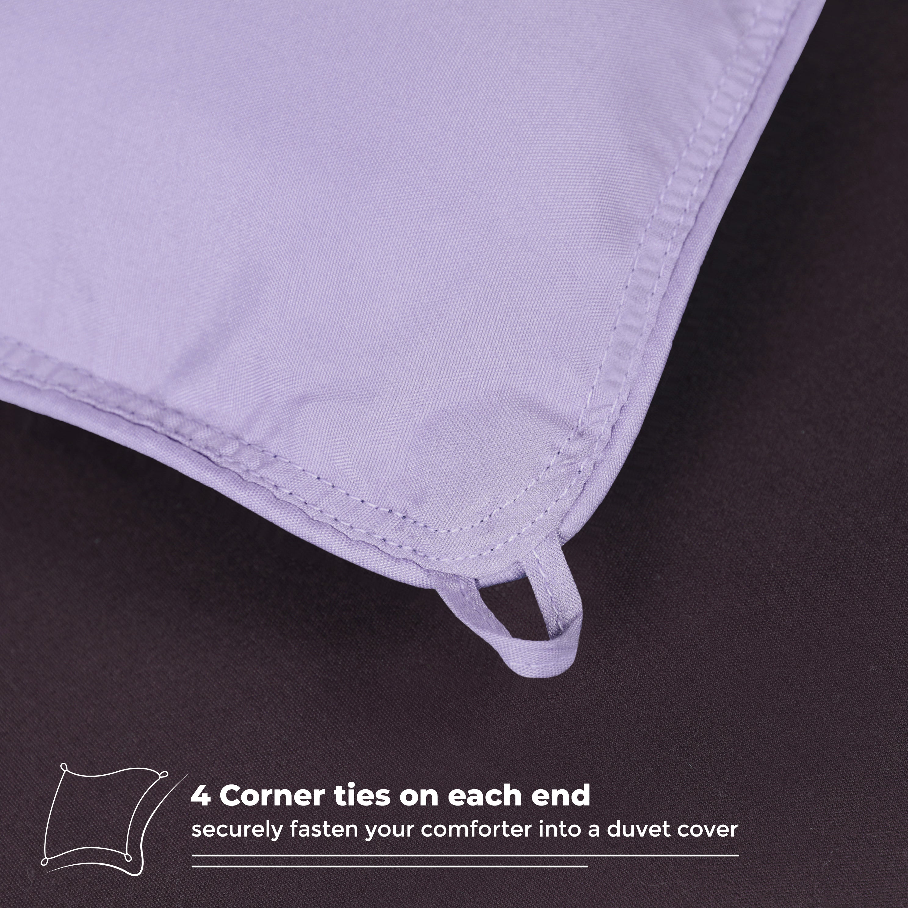 Brushed Microfiber Reversible Comforter - Omnigoodsstore