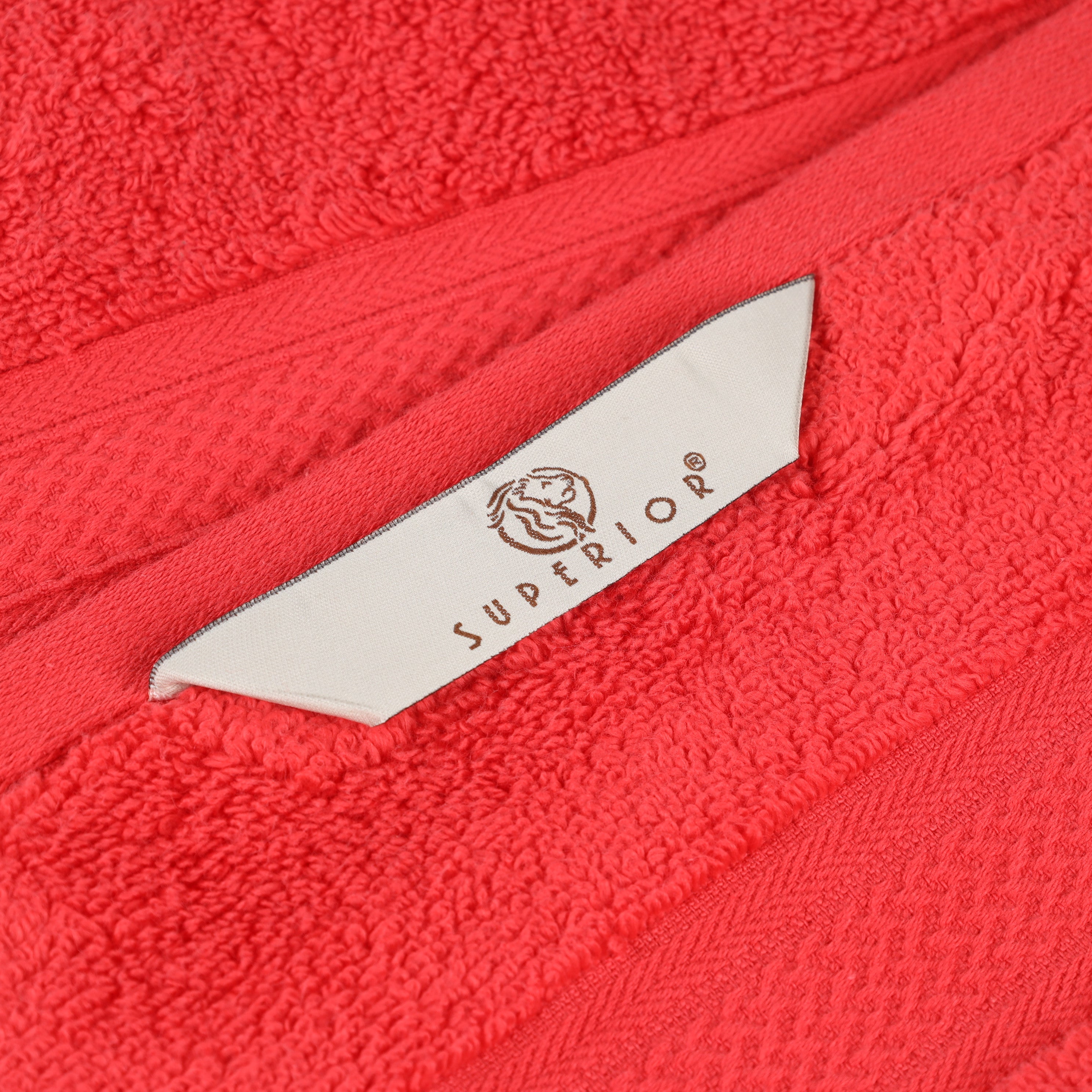 Zero Twist Cotton Solid & Jacquard Elegant Chevron Bath Towel Set of 4 - Omnigoodsstore