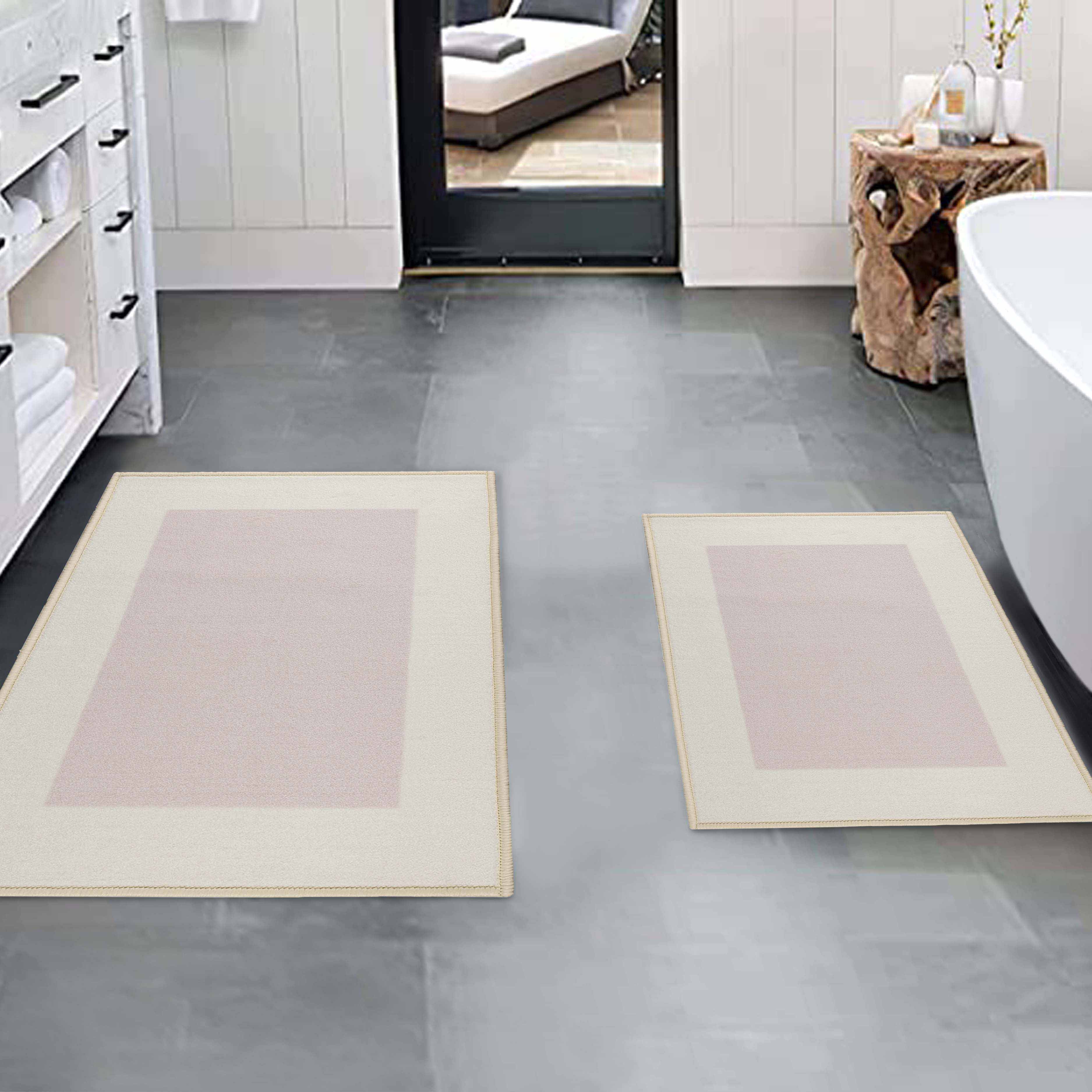 Reno Modern Non-Slip Machine Washable Kitchen Mat Set - Omnigoodsstore