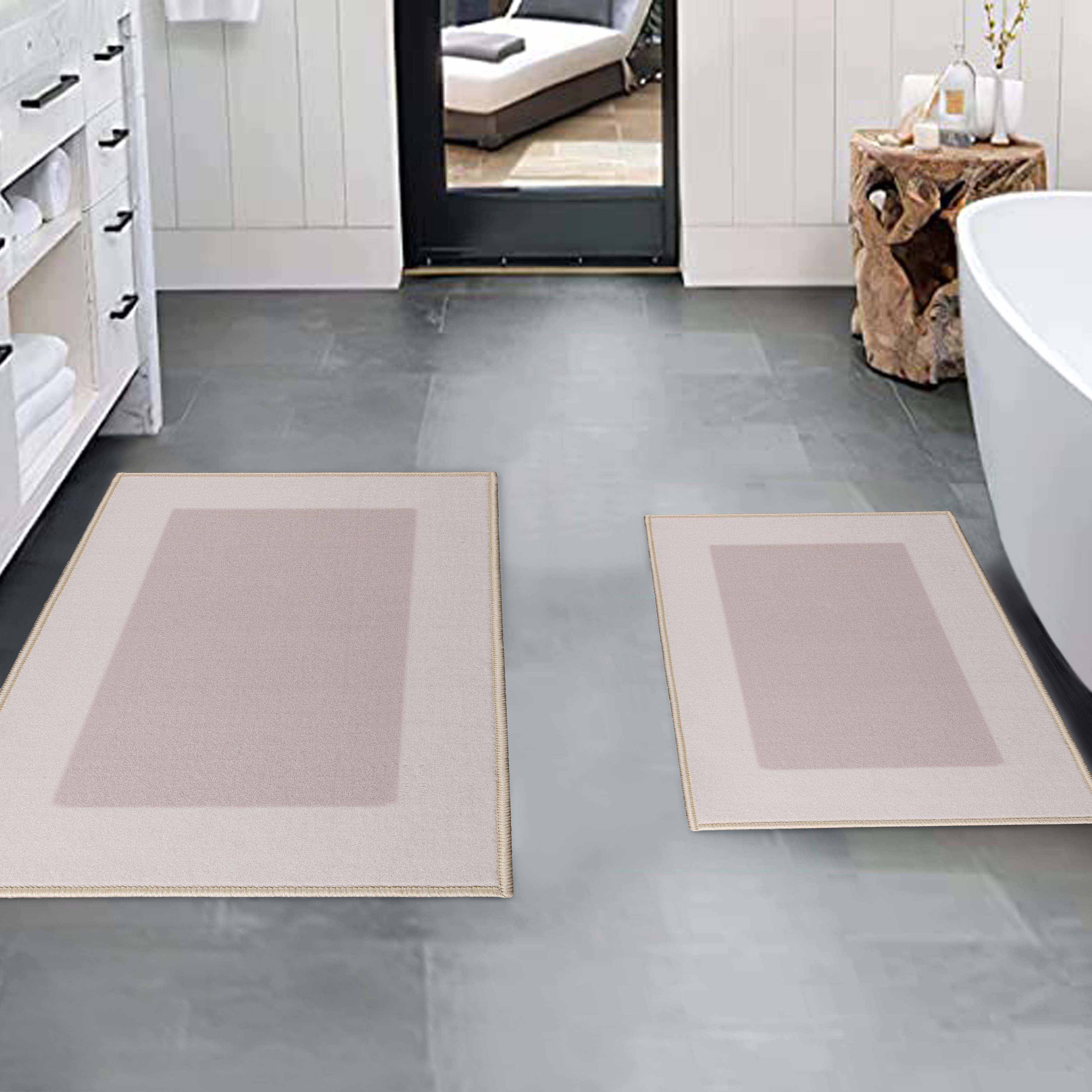 Reno Modern Non-Slip Machine Washable Kitchen Mat Set - Omnigoodsstore