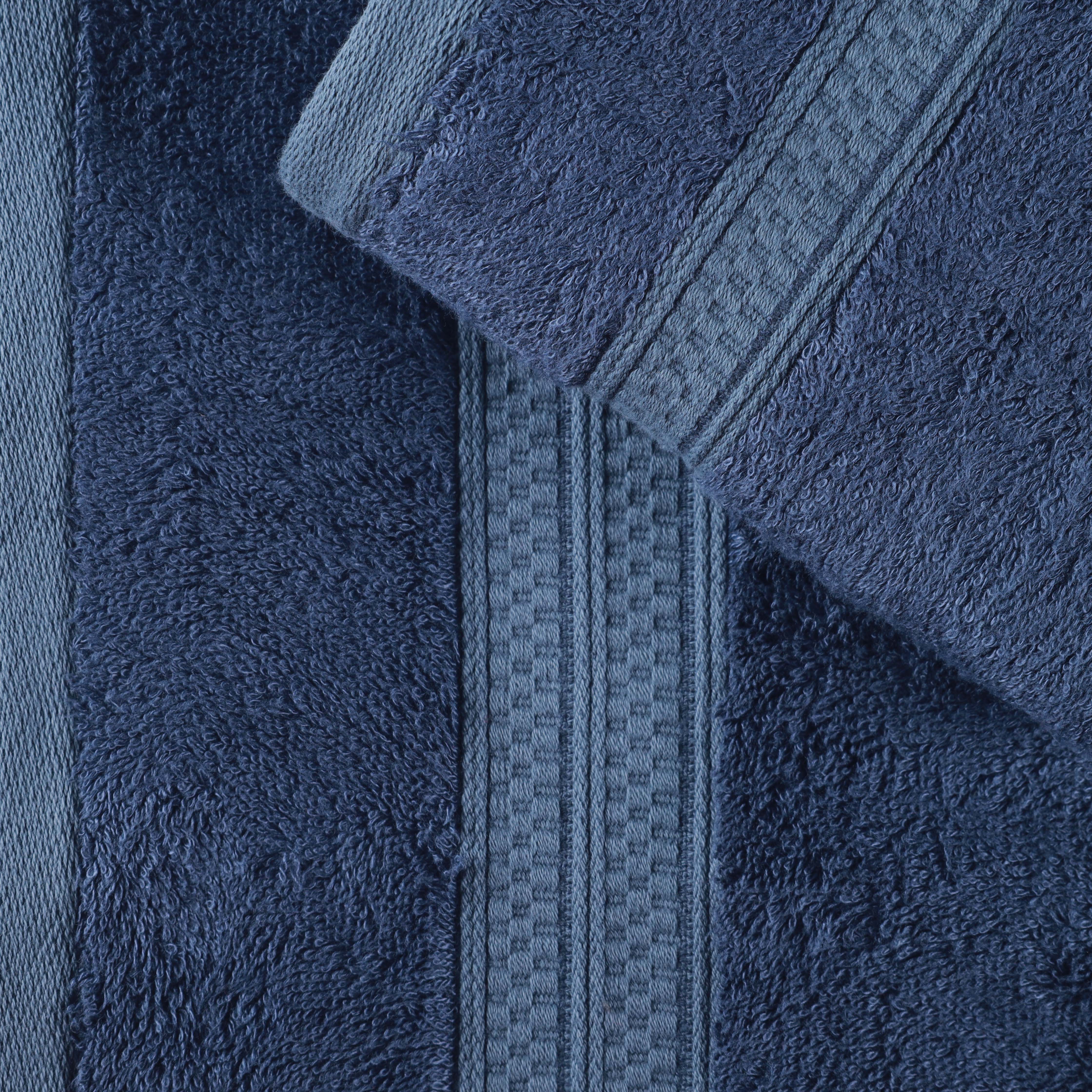 Rayon from Bamboo Blend Solid 6 Piece Hand Towel Set - Omnigoodsstore