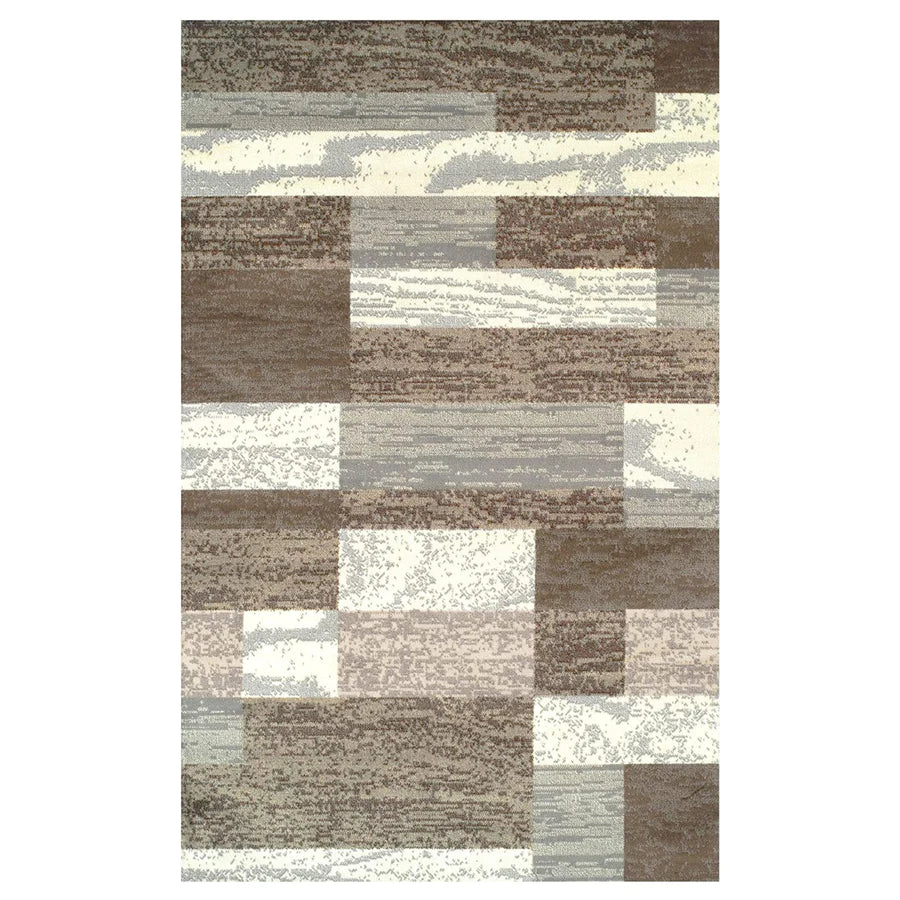 Rockwood Contemporary Geometric Patchwork Indoor Area Rug or Runner - Omnigoodsstore