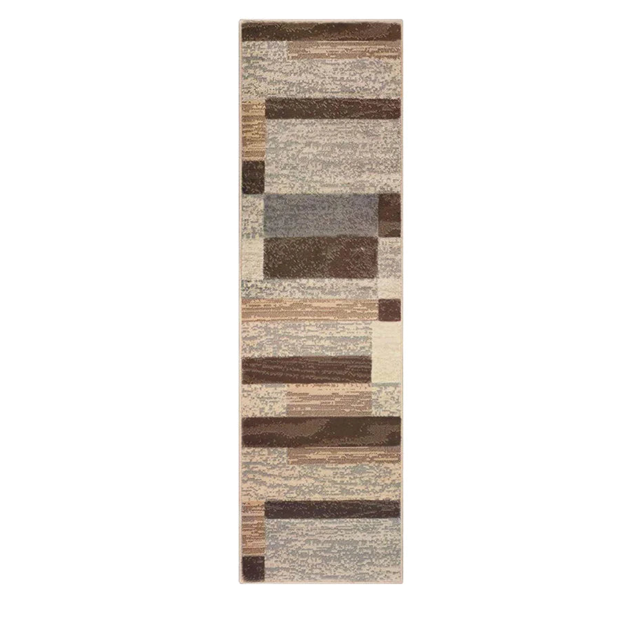 Rockwood Contemporary Geometric Patchwork Indoor Area Rug or Runner - Omnigoodsstore