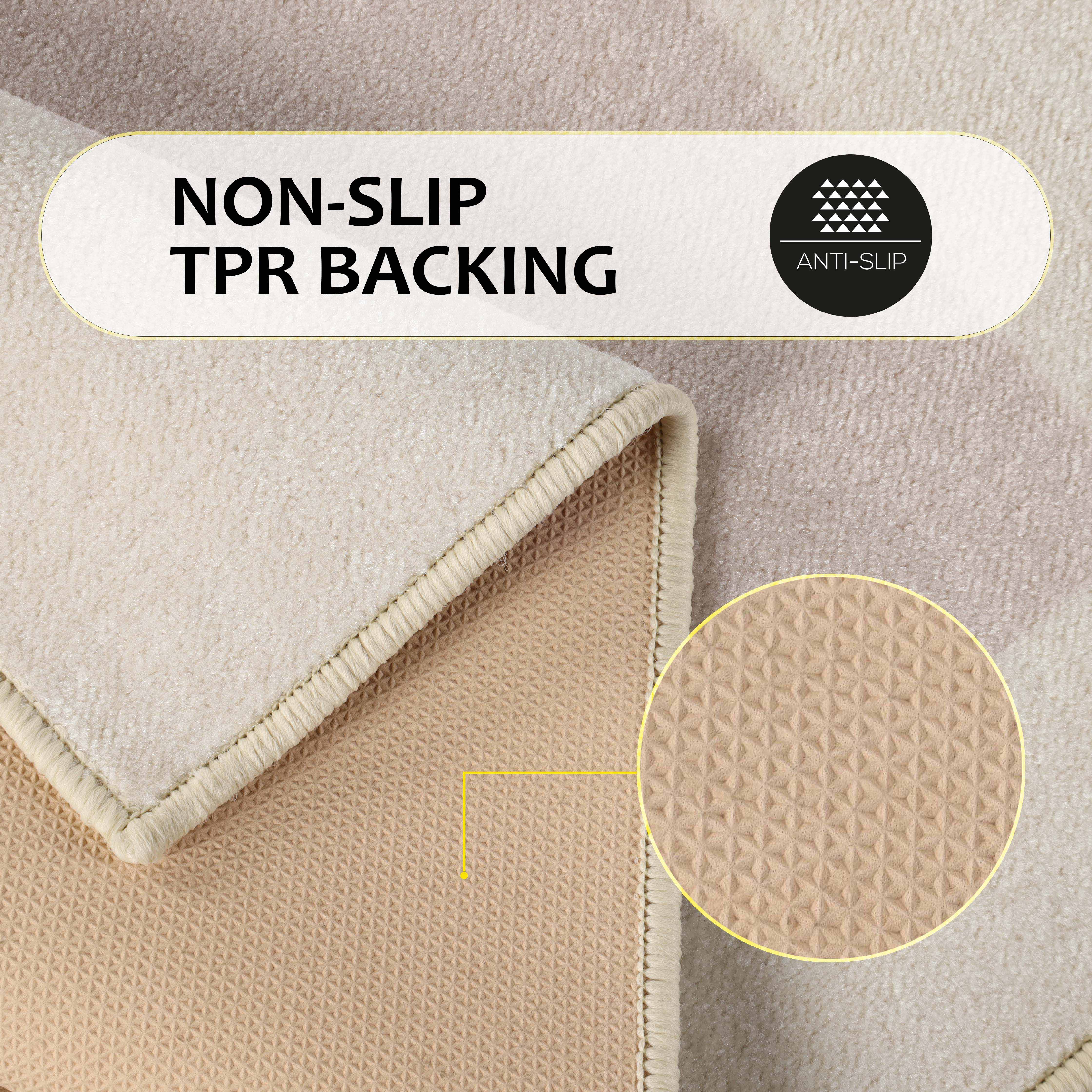 Rome Non-Slip Machine Washable Bath Mat Set - Omnigoodsstore
