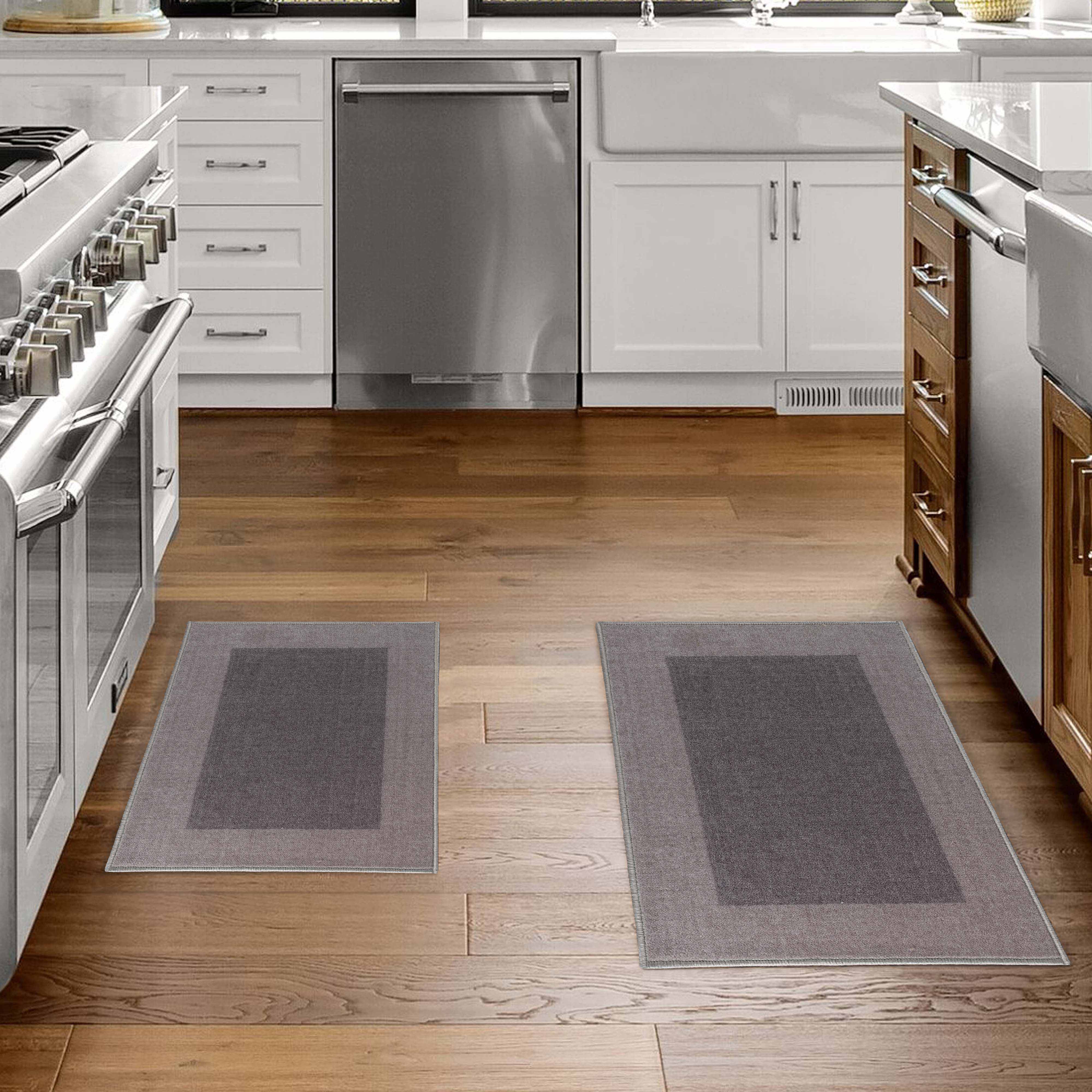 Rome Non-Slip Machine Washable Bath Mat Set - Omnigoodsstore