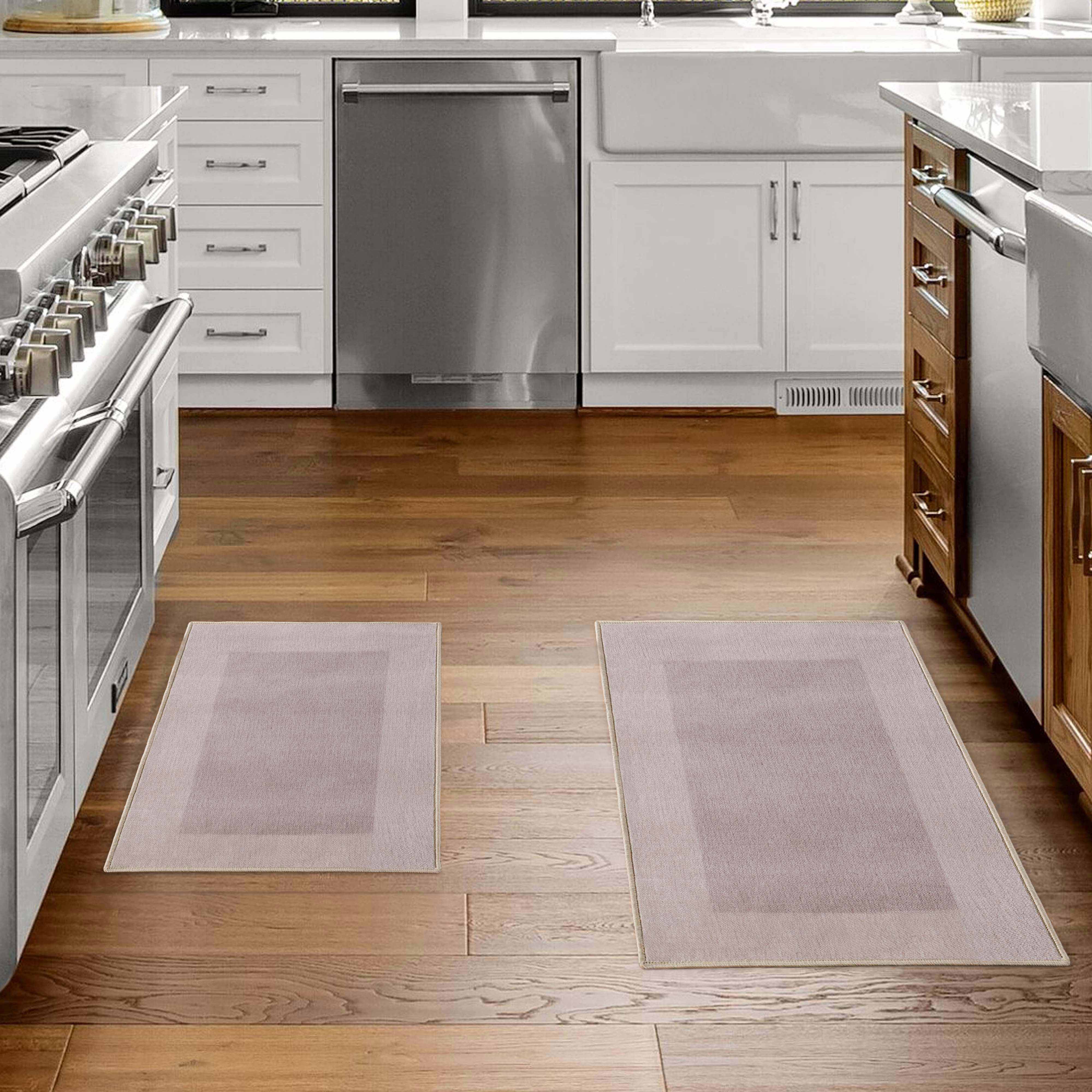 Rome Non-Slip Machine Washable Bath Mat Set - Omnigoodsstore