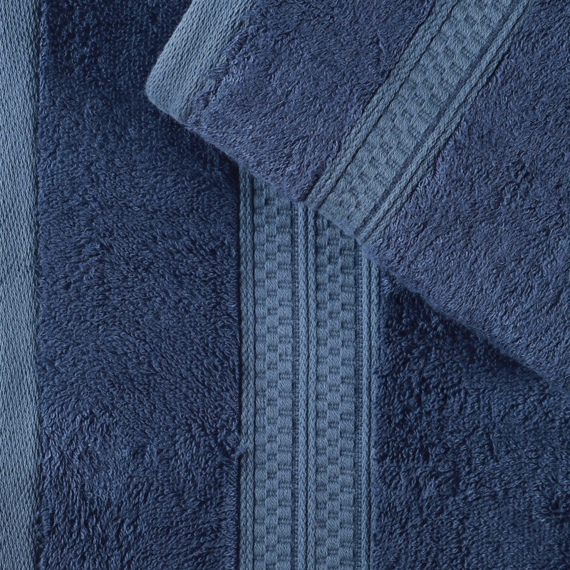 Ultra-Soft Rayon from Bamboo Cotton Blend 4 Piece Bath Towel Set - Omnigoodsstore