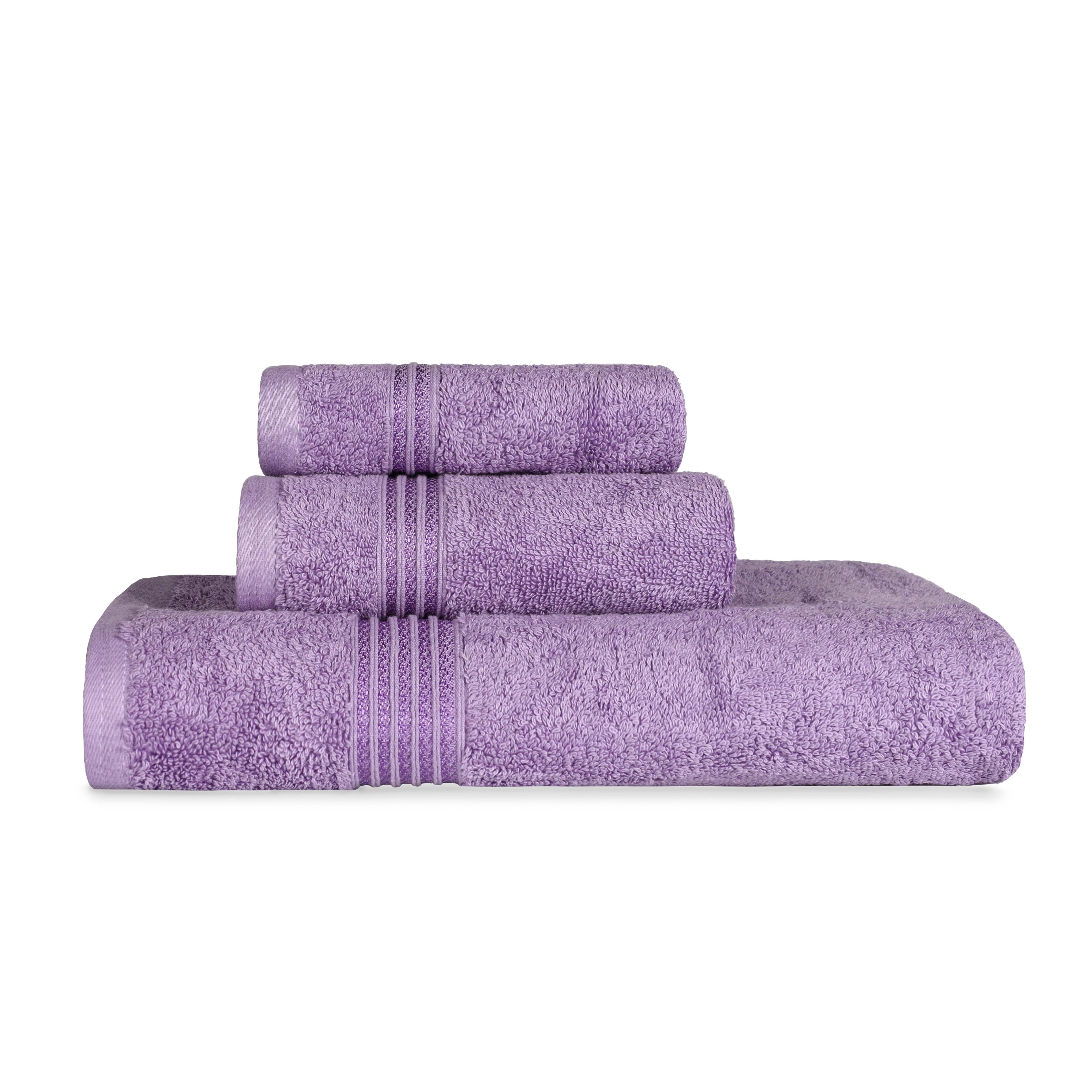 Egyptian Cotton Highly Absorbent Solid 3-Piece Ultra Soft Towel Set - Omnigoodsstore