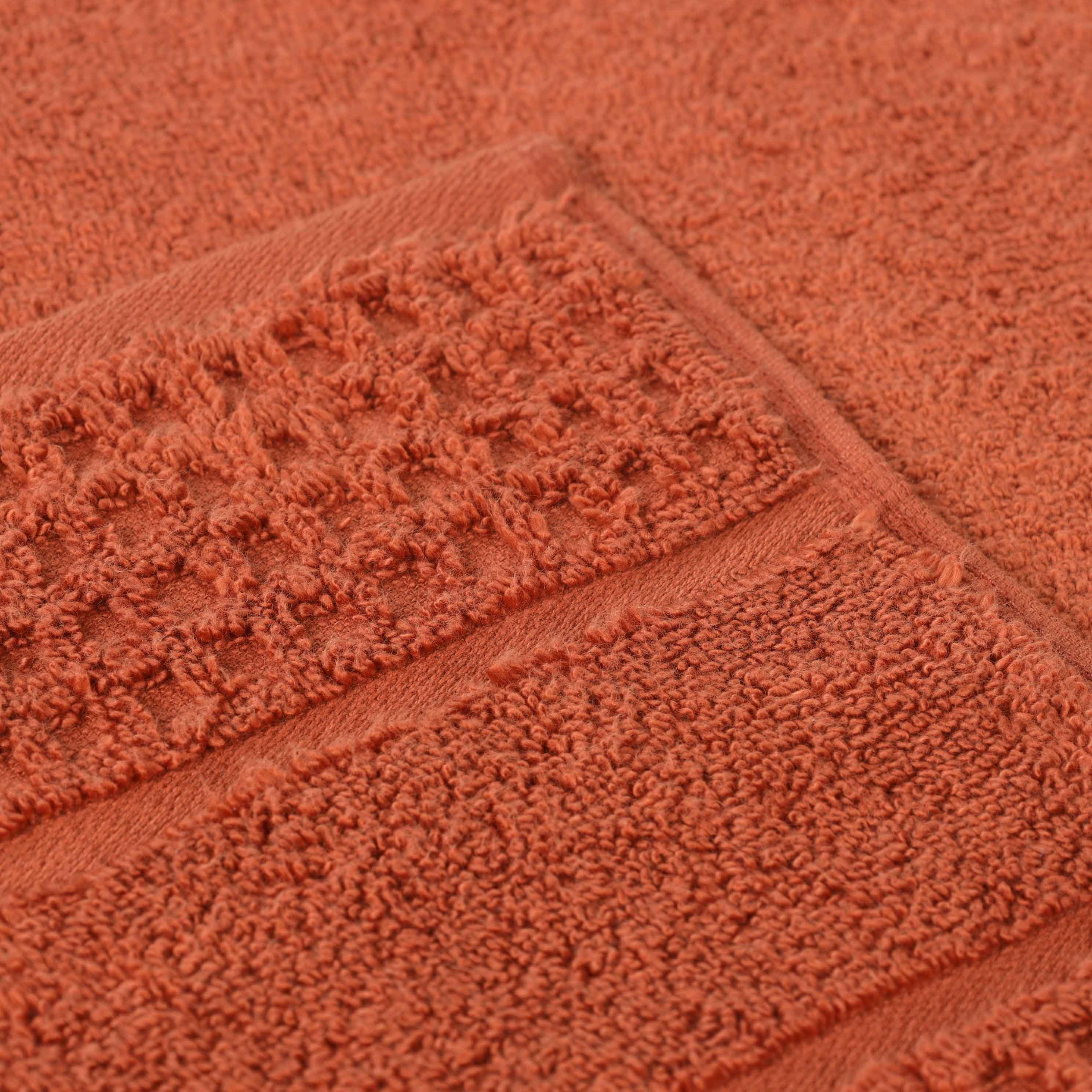 Zero Twist Cotton Waffle Honeycomb Soft Absorbent Hand Towel Set of 6 - Omnigoodsstore