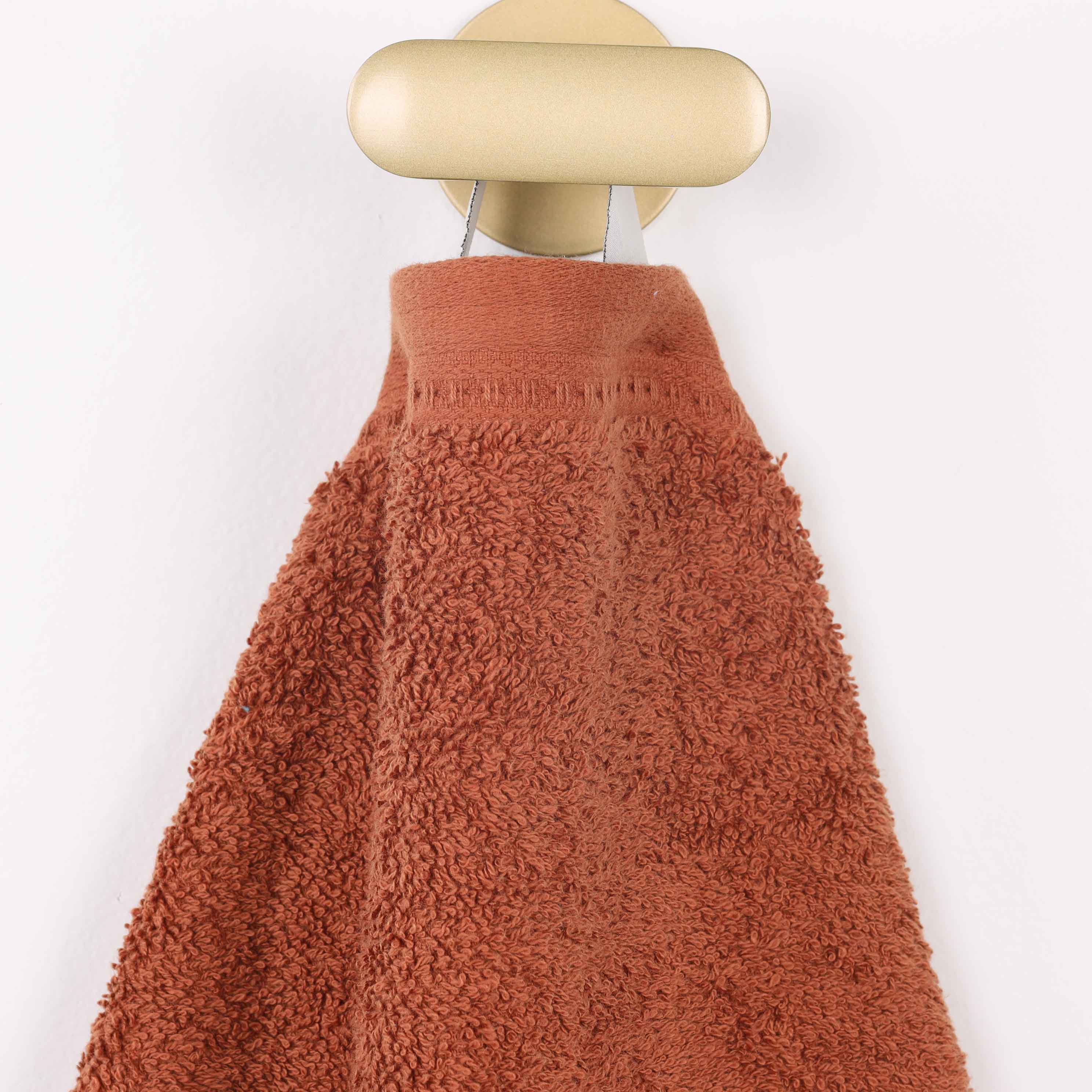 Honeycomb Textured Waffle Border Luxury Cotton Face Towels, Set of 12 - Omnigoodsstore