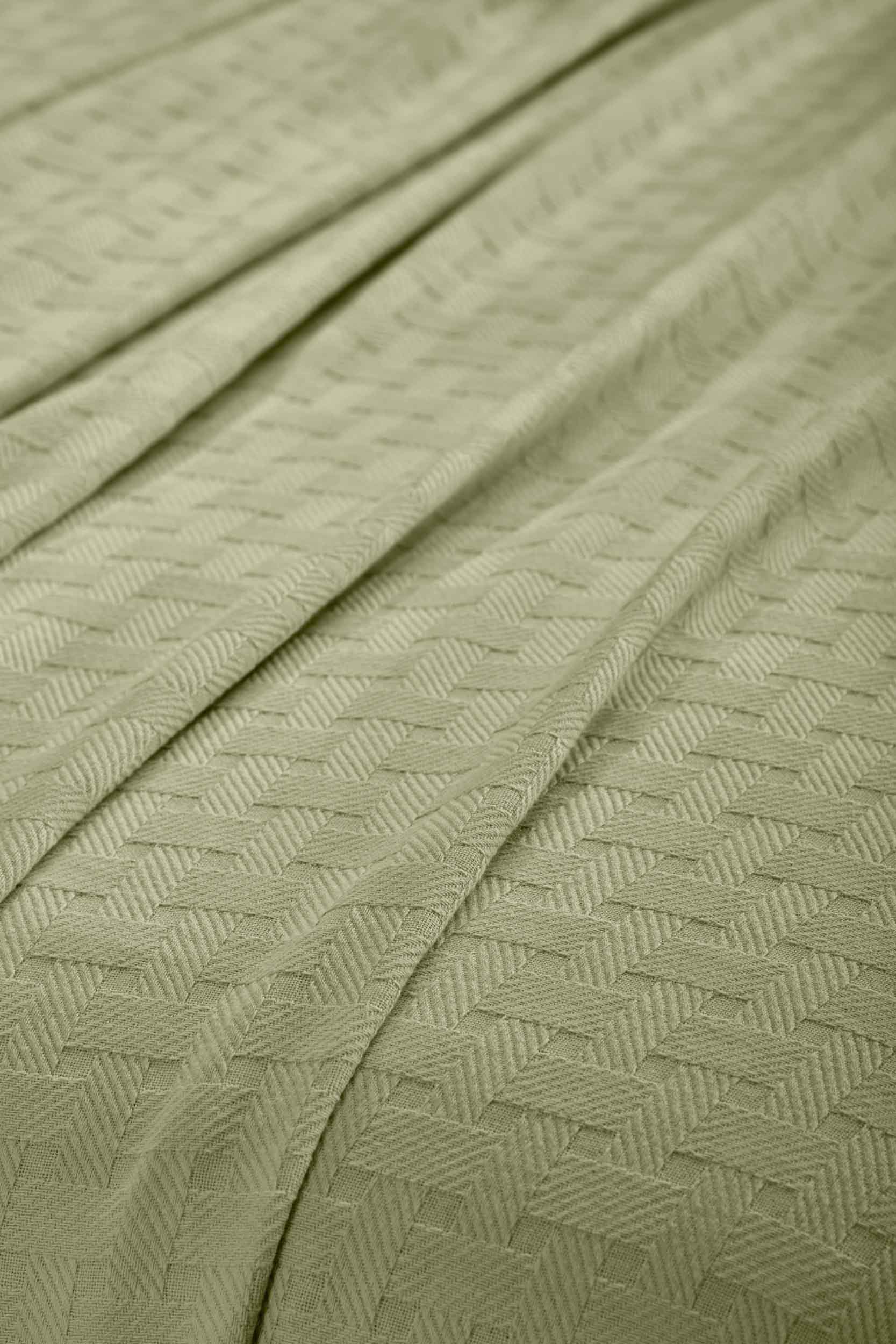 Basketweave All Season Cotton Bed Blanket & Sofa Throw - Omnigoodsstore