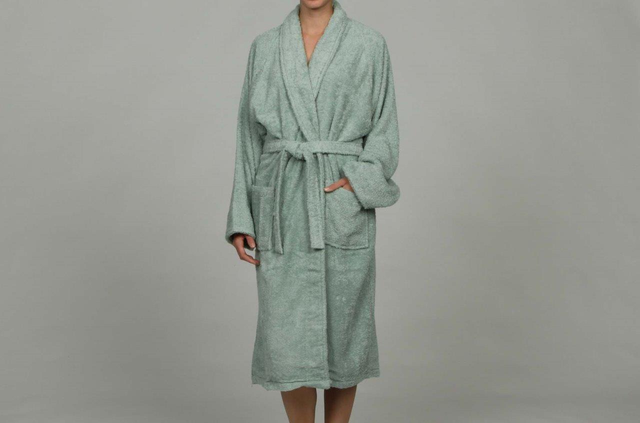 Cotton Ultra Soft Terry Adult Unisex Lightweight Luxury Bathrobe - Omnigoodsstore