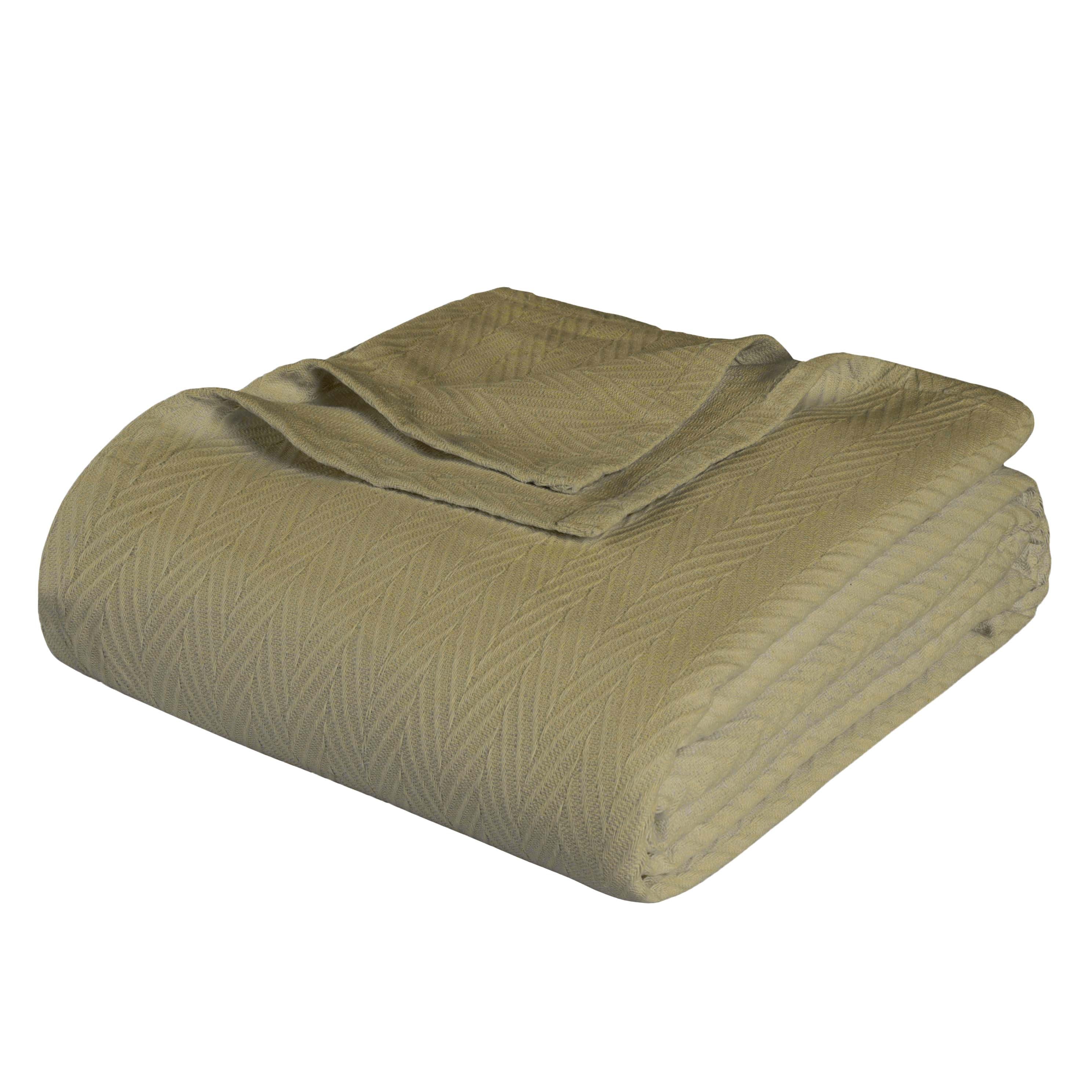 All-Season Chevron Cotton Bed Blanket & Sofa Throw - Omnigoodsstore