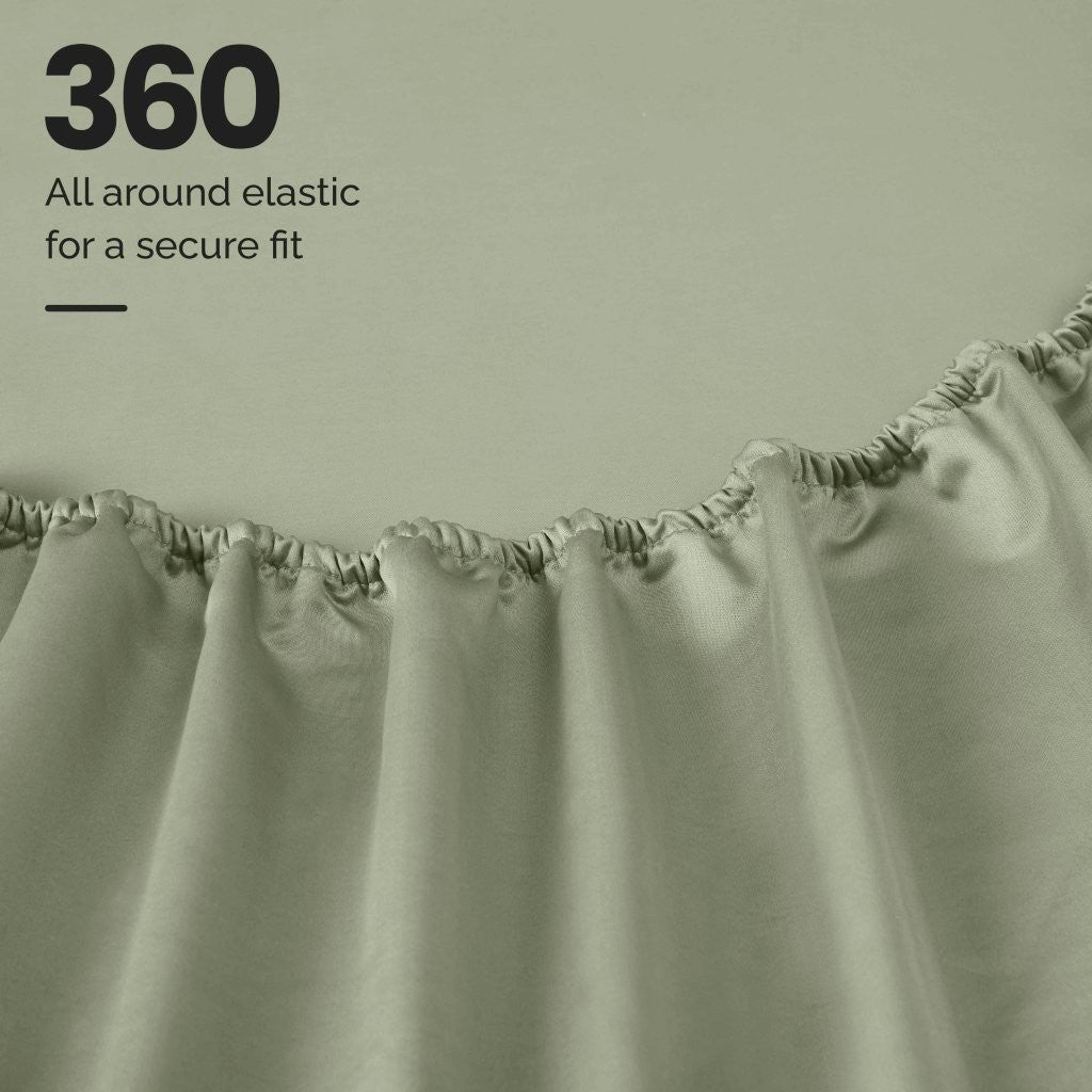 1200 Thread Count Egyptian Cotton Deep Pocket Sheet Set - Omnigoodsstore