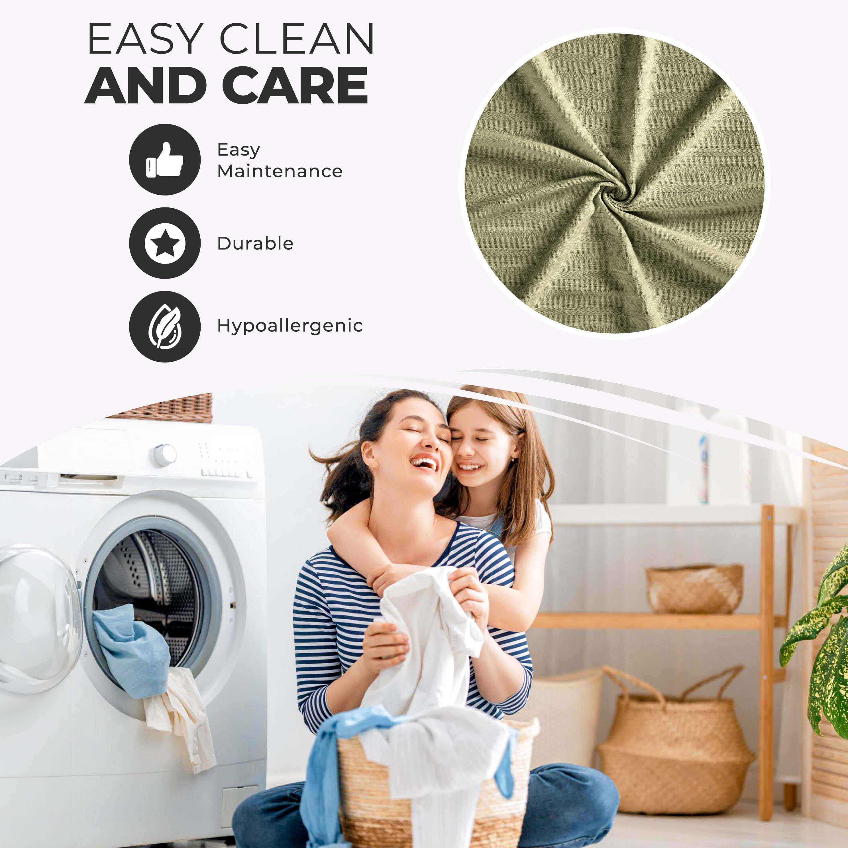 Clara Cotton Textured Striped Lightweight Woven Blanket - Omnigoodsstore