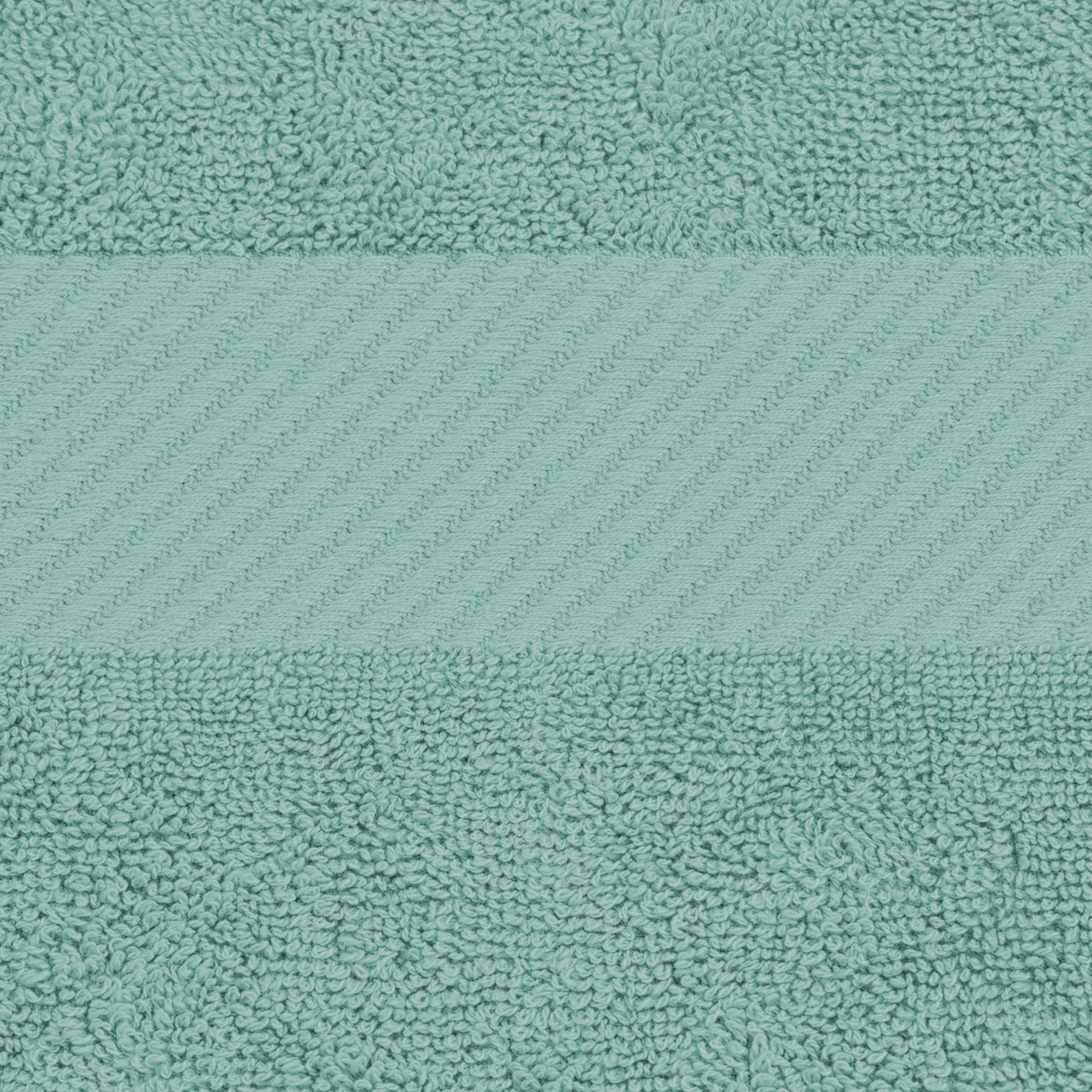 Kendell Egyptian Cotton 6 Piece Hand Towel Set with Dobby Border - Omnigoodsstore