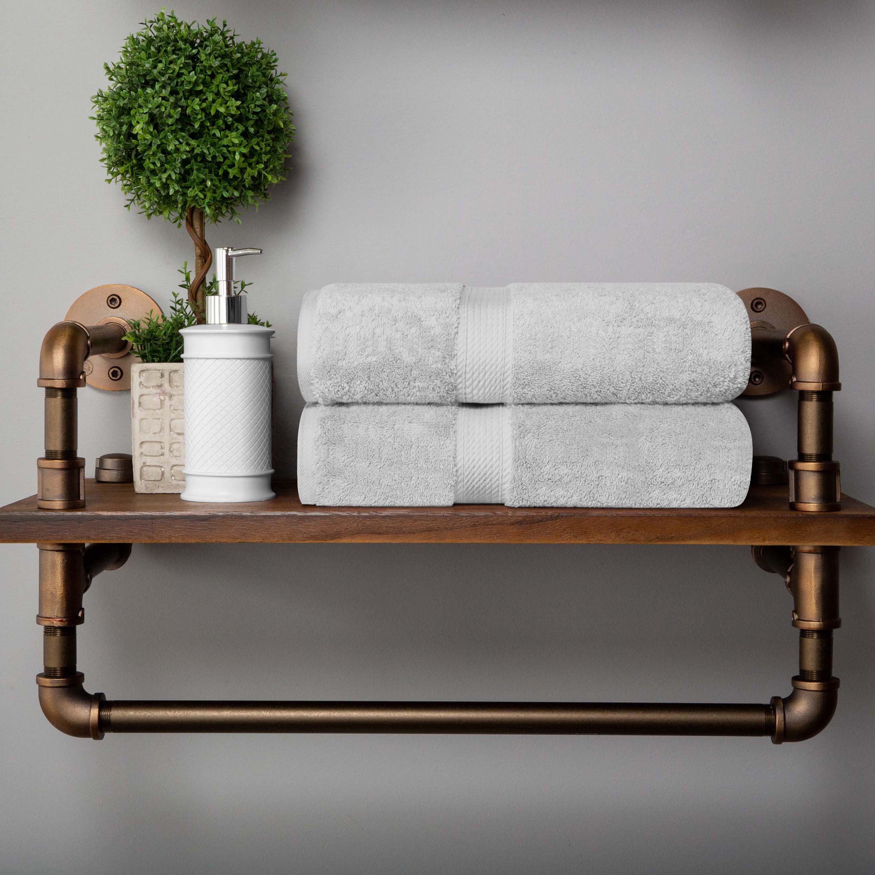 Madison Egyptian Cotton Pile 2 Piece Bath Towel Set - Omnigoodsstore