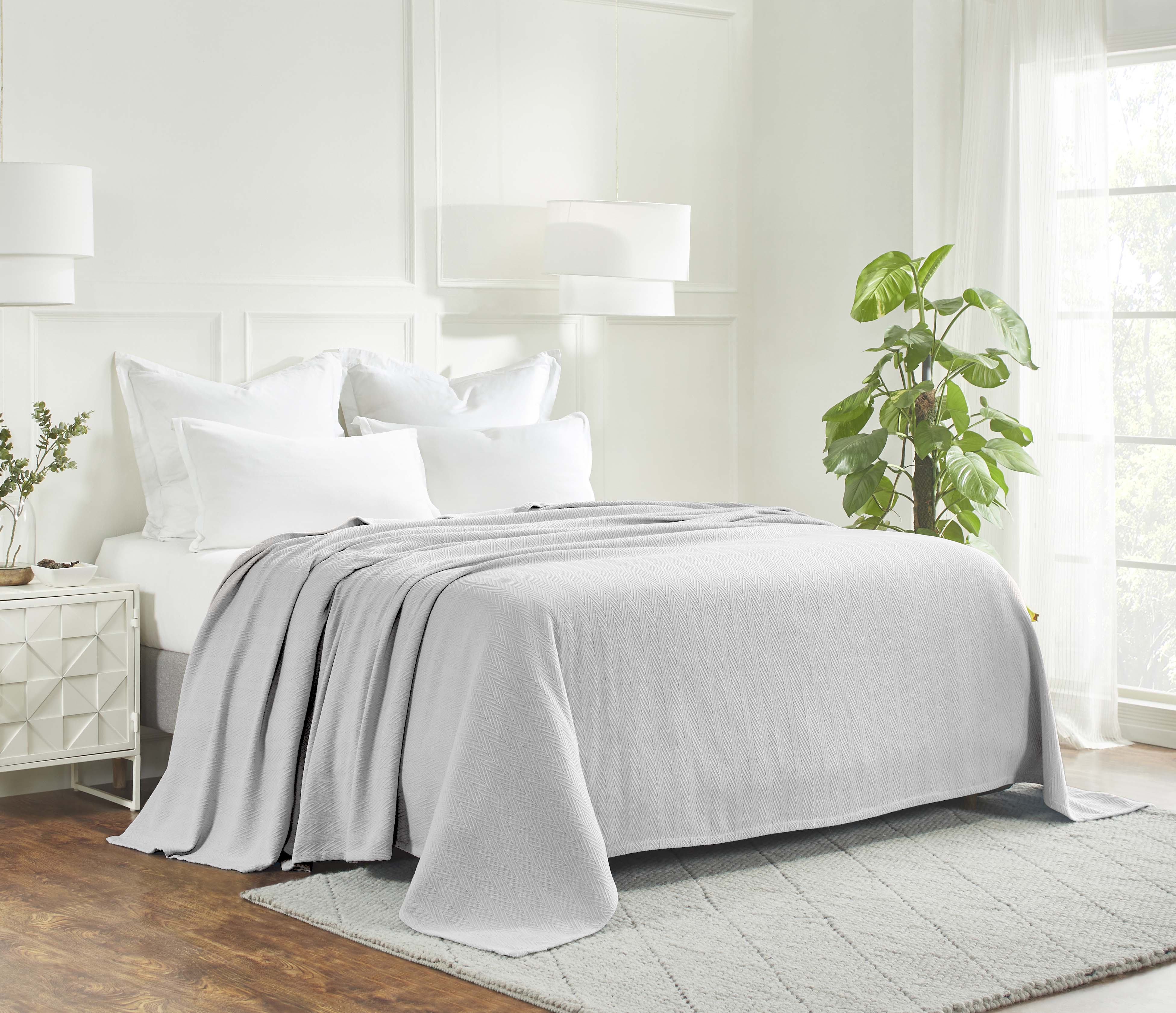 All-Season Chevron Cotton Bed Blanket & Sofa Throw - Omnigoodsstore