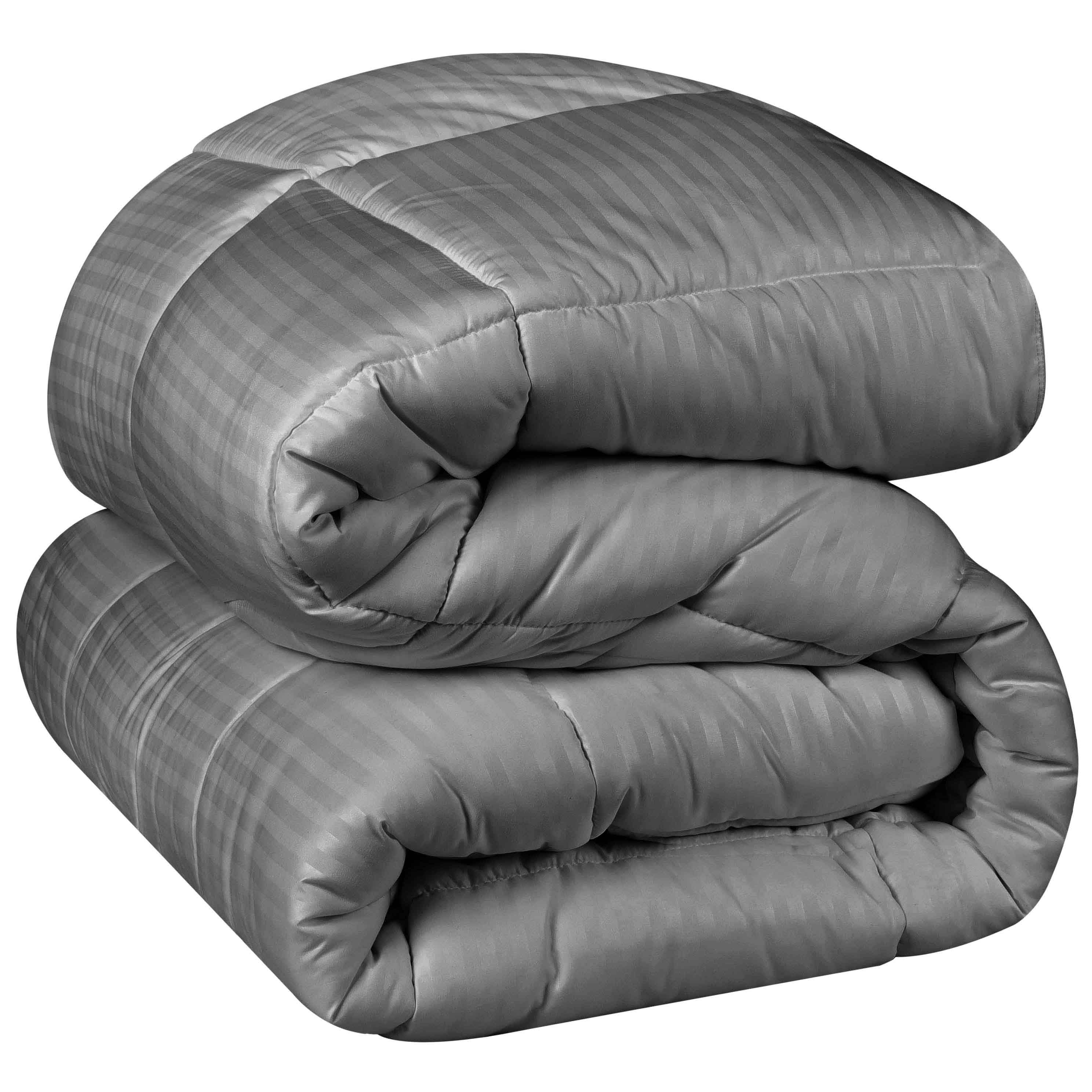 Reversible Striped Down Alternative Comforter - Omnigoodsstore