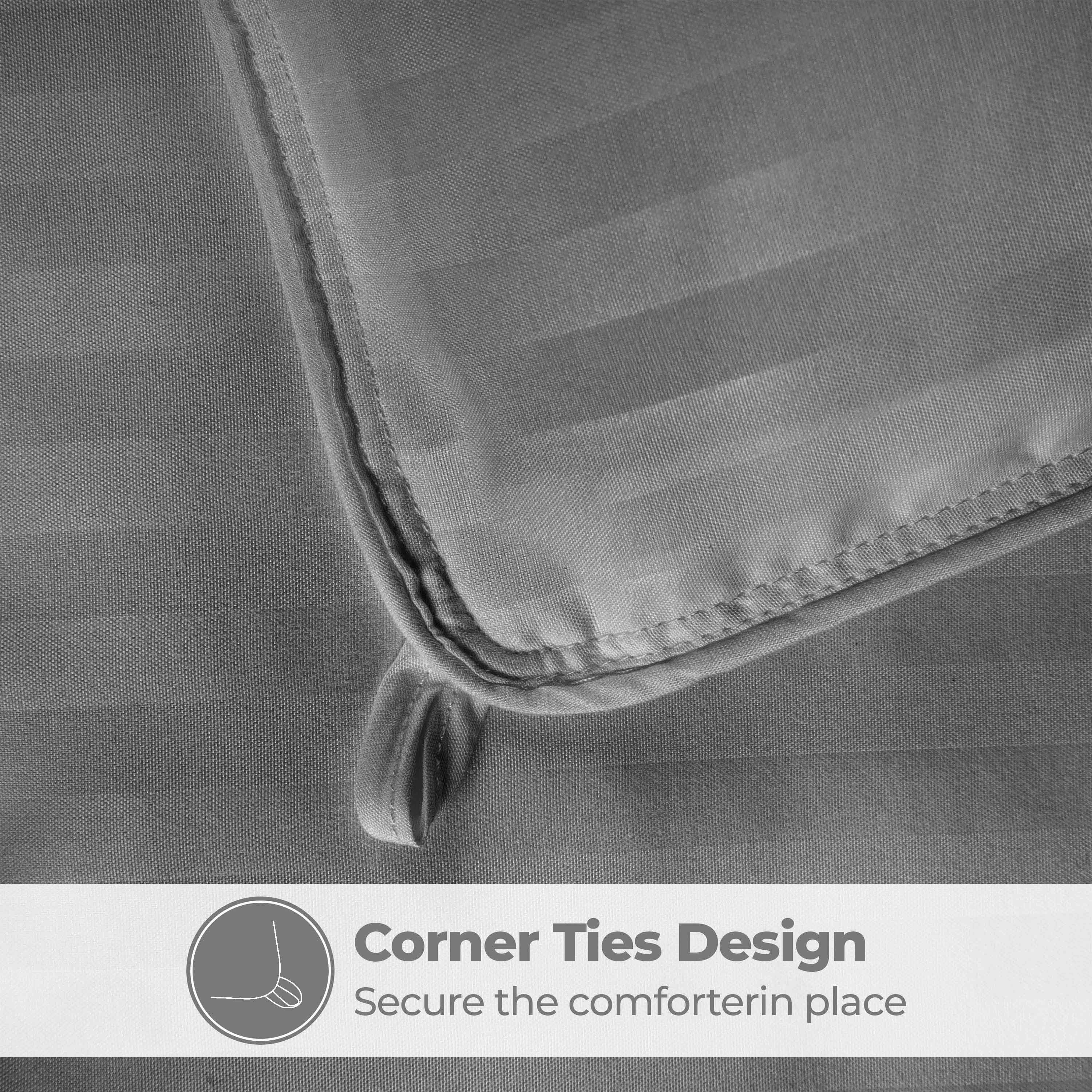 Reversible Striped Down Alternative Comforter - Omnigoodsstore