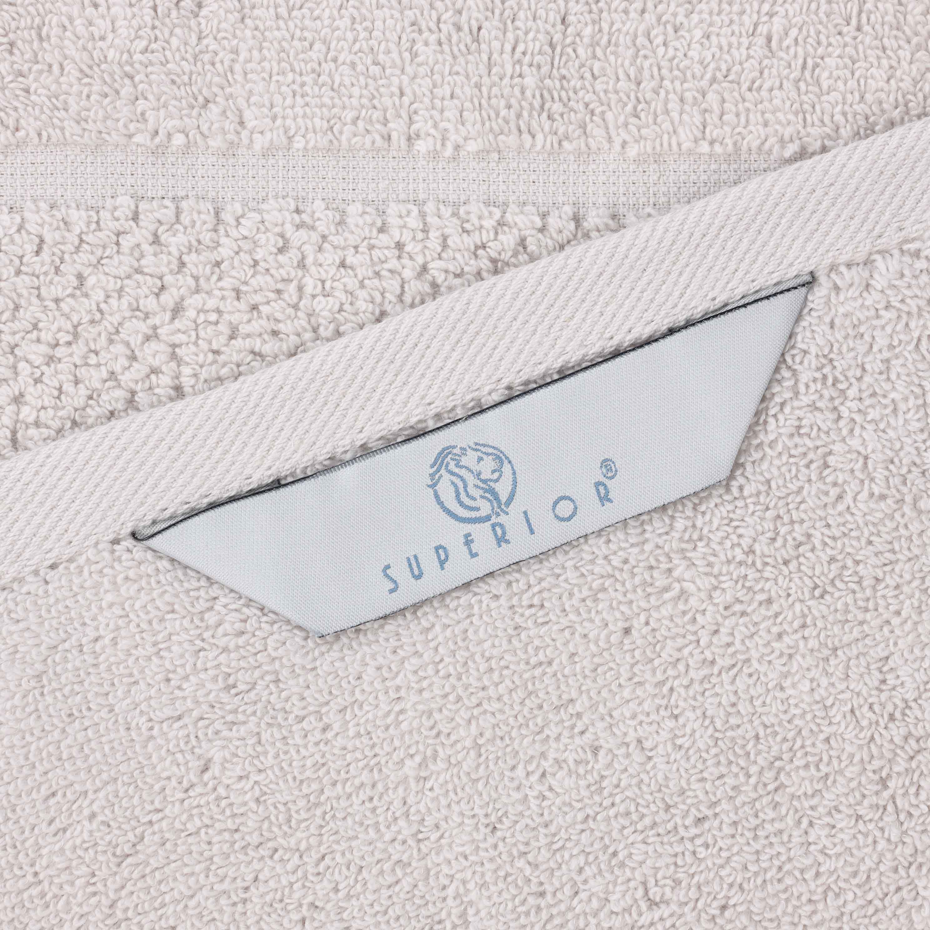 Mile Smart Twist Cotton Solid Broad Border Bath Sheets, Set of 2 - Omnigoodsstore