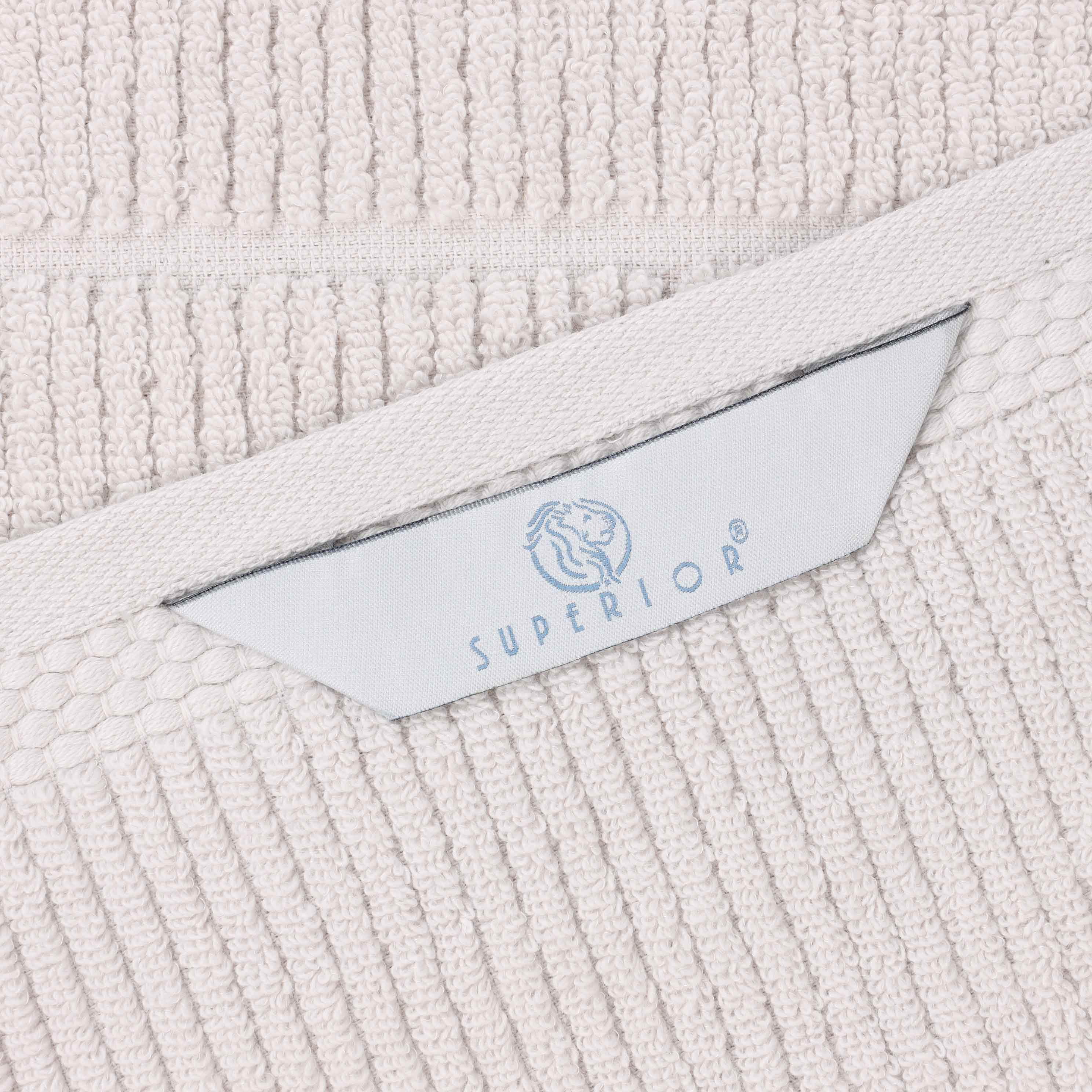 Milo Smart Twist Cotton Solid Ribbed Design 8 Piece Towel Set - Omnigoodsstore