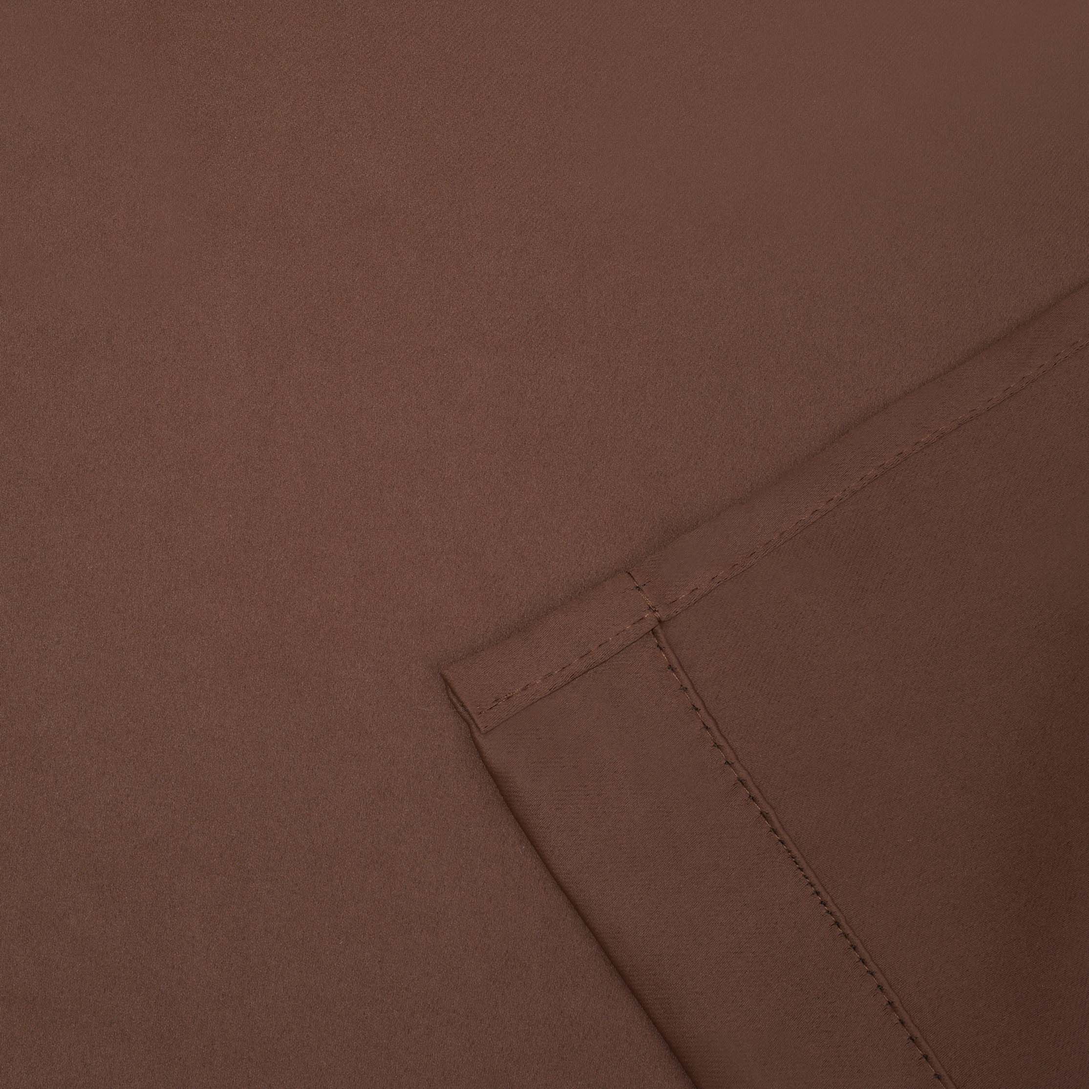 Solid Classic Modern Rod Pocket Blackout Curtain Set - Omnigoodsstore